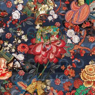 Moooi Wallcovering Tokyo Blue