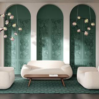 Moooi Wallcovering Green House