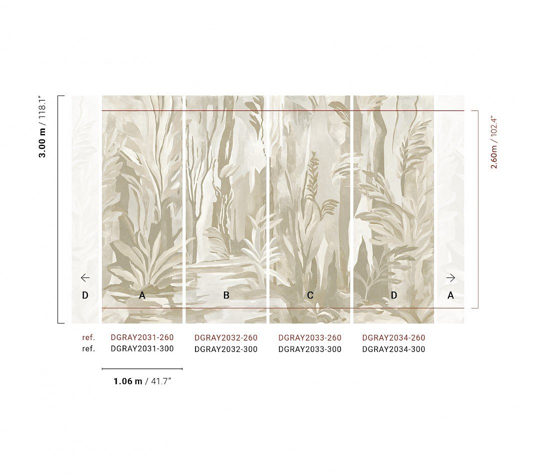 Коллекция Ray, DGRAY2031-2034
