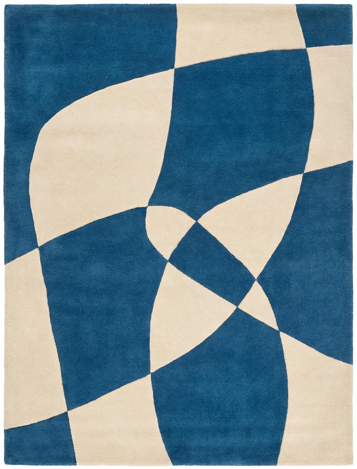 Килим Rotating Forms Blue