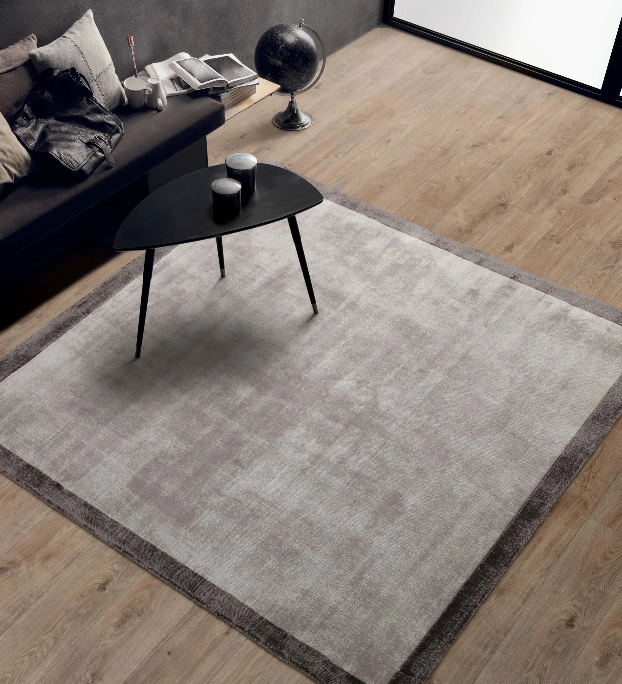 Ковер Blade Border Silver / Grey