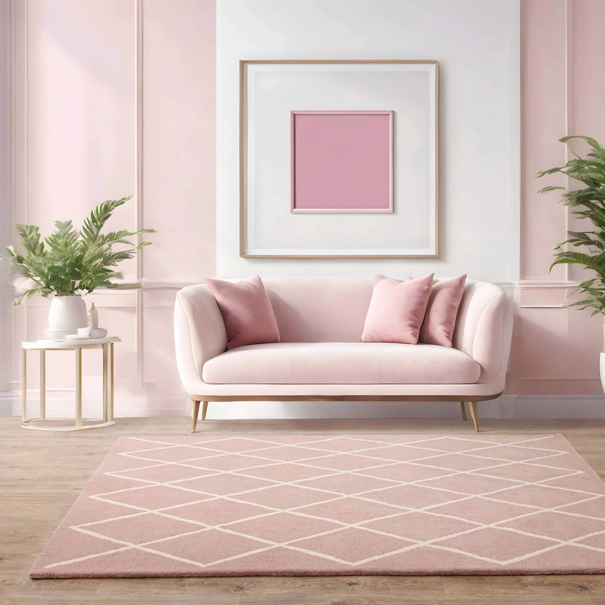 Ковер Albany Diamond Pink