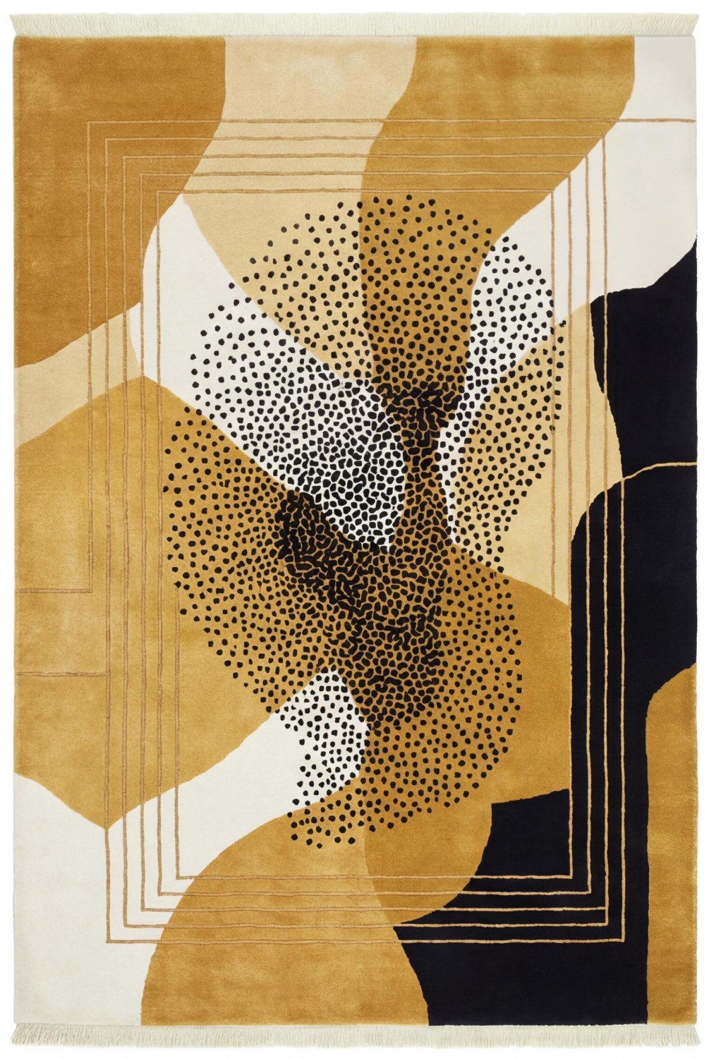 Килим Abstract Figure Gold