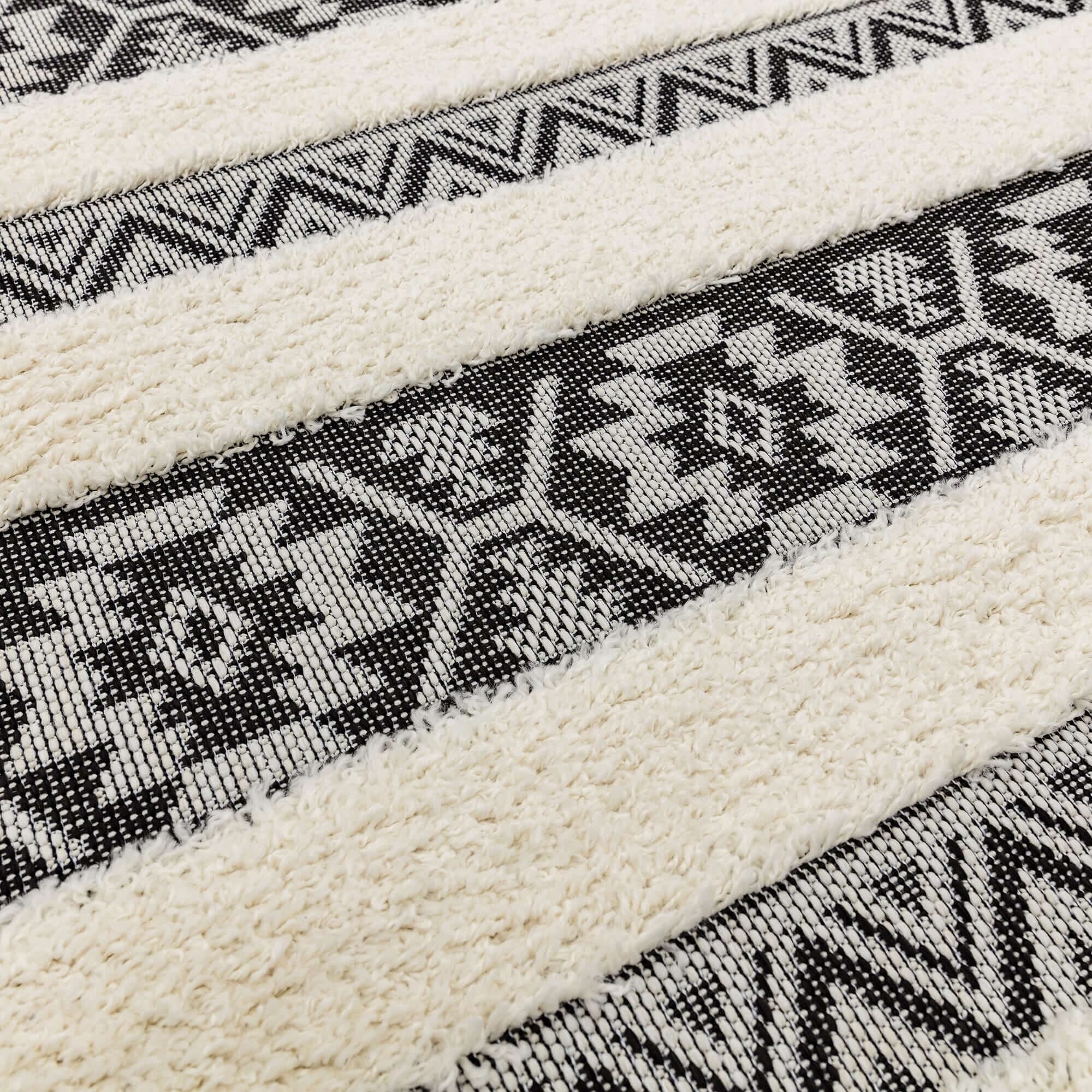 Ковер Monty Black/Cream Stripe