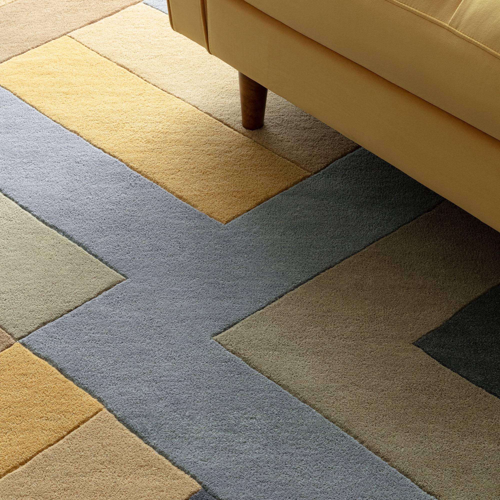 Ковер Reef Big Zig Ochre Grey