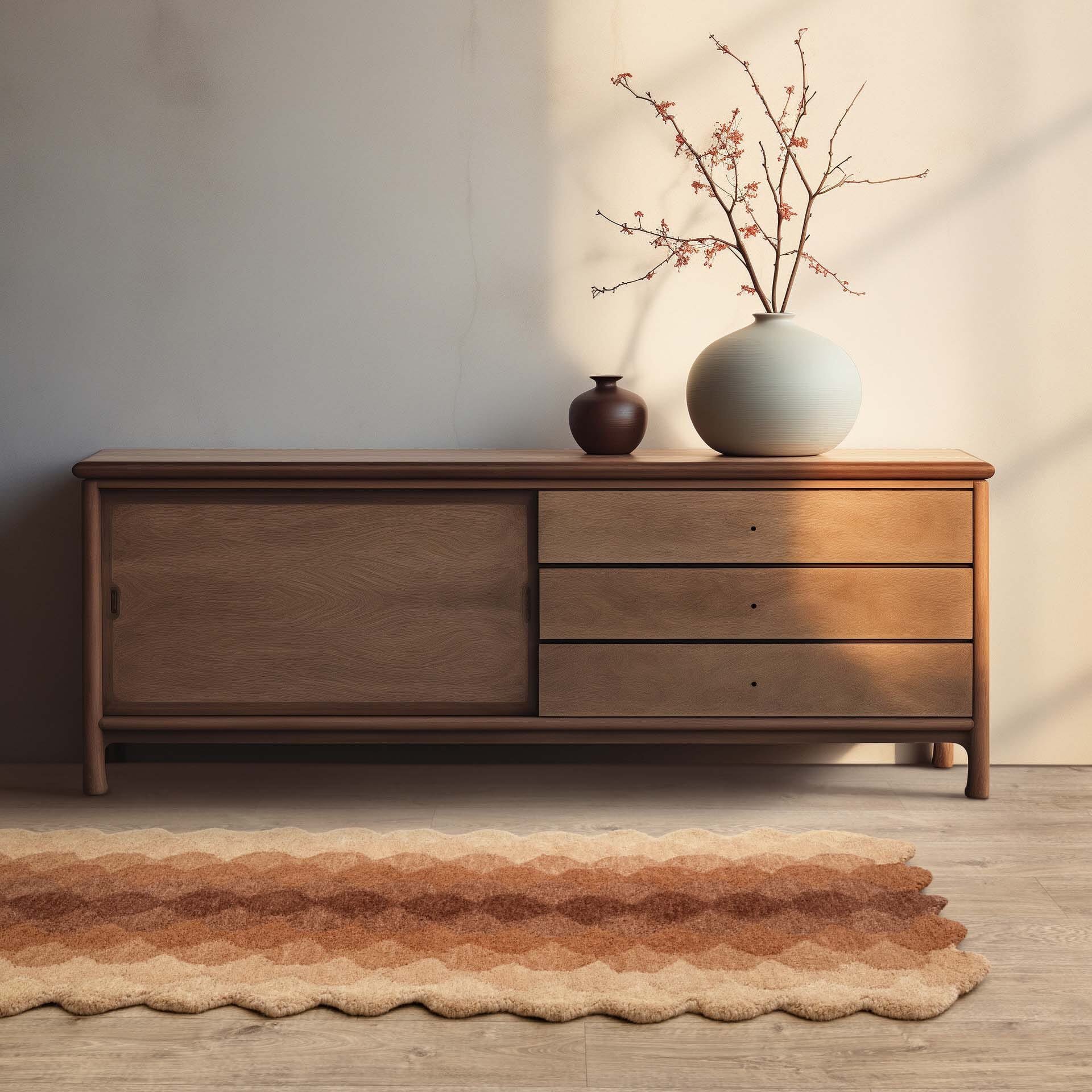 Ковер Hive Rust Rug