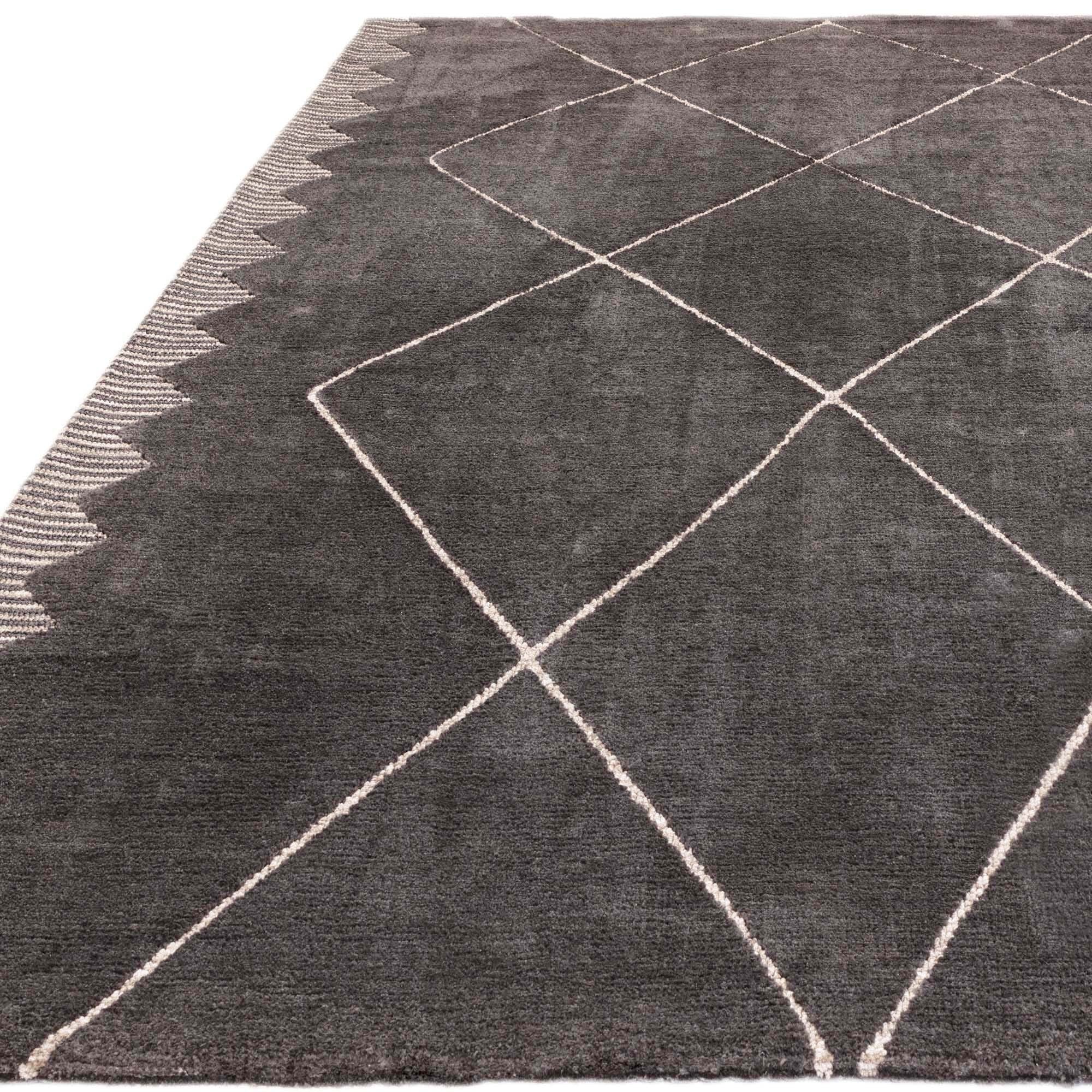 Ковер Mason Diamond Black Rug