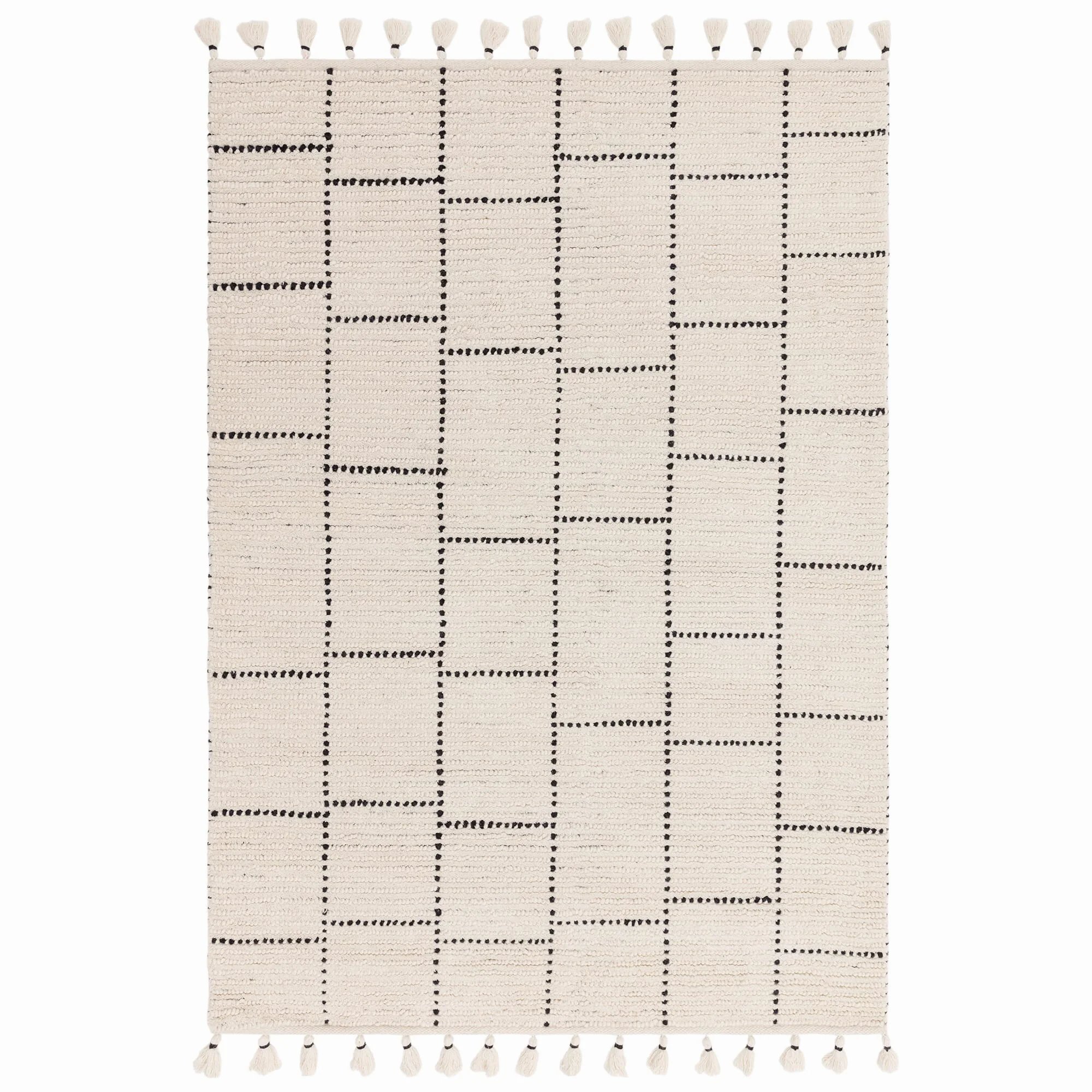 Ковер Nepal Cream Black Tile