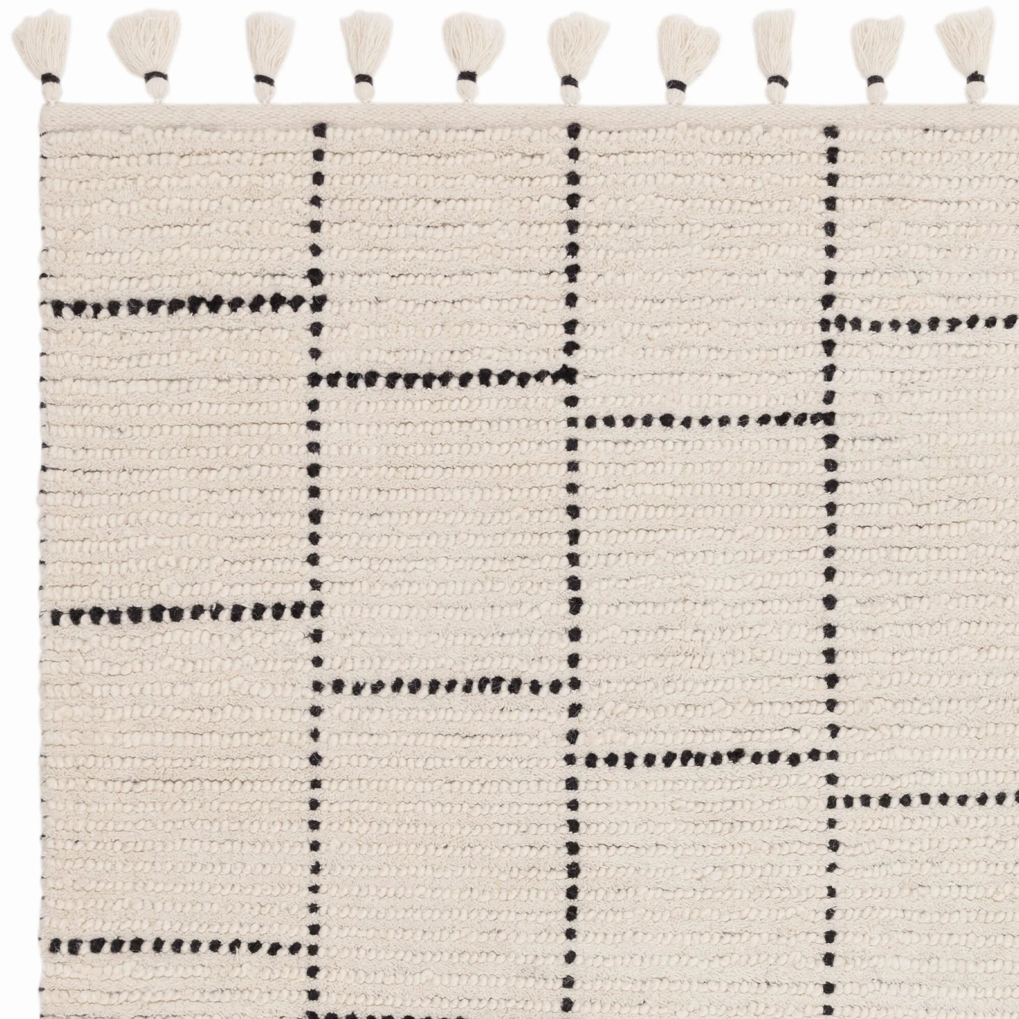 Ковер Nepal Cream Black Tile