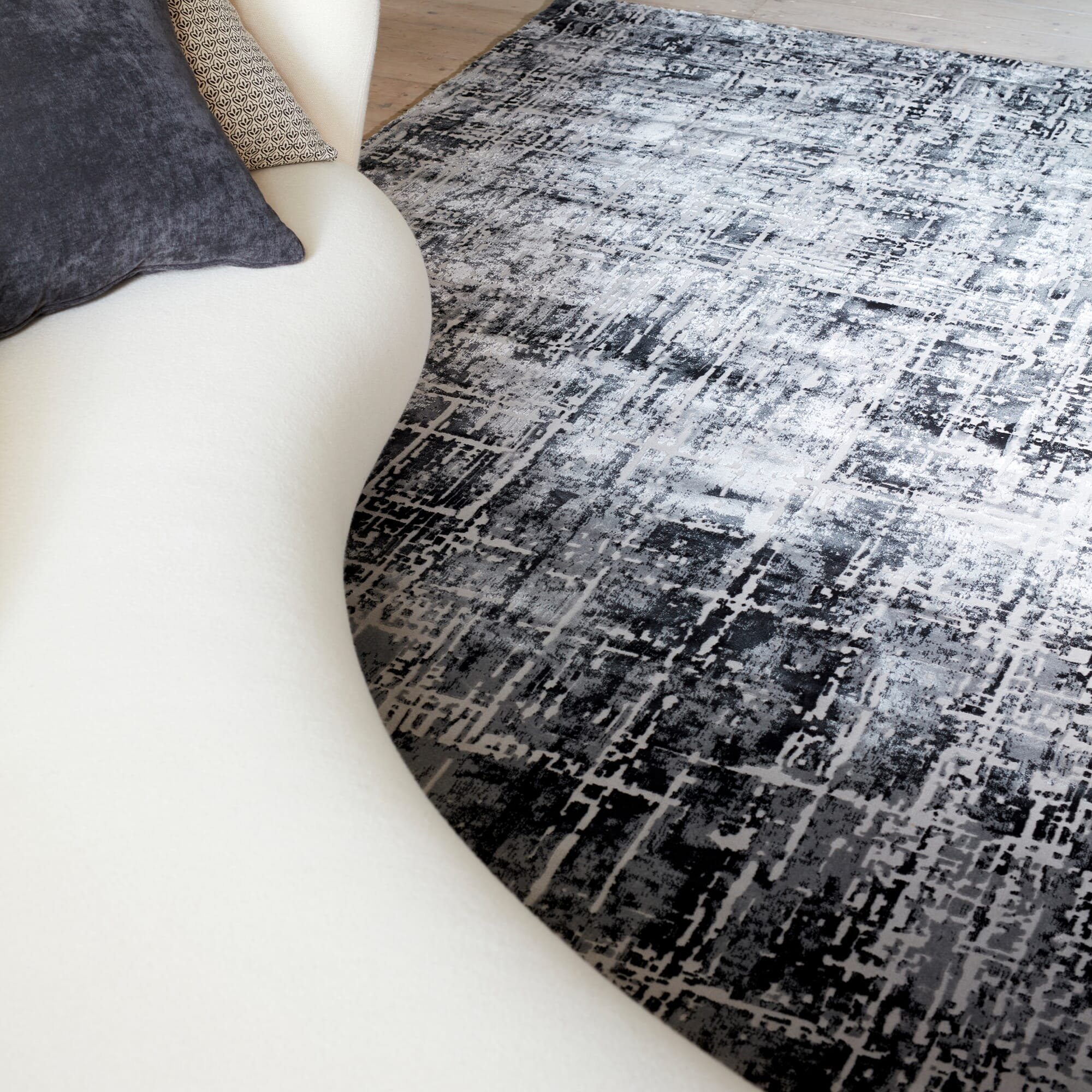Ковер Kuza Abstract Black