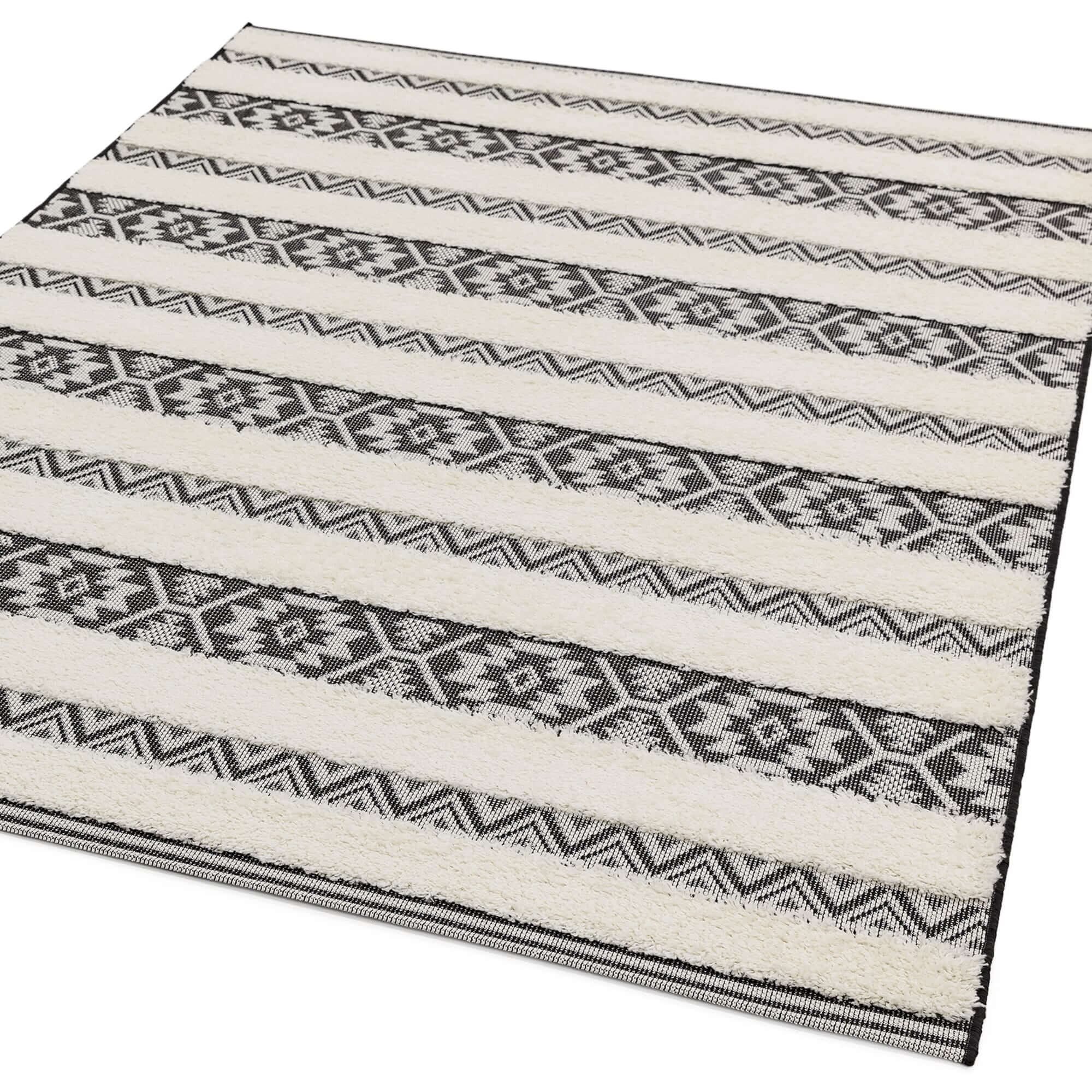 Ковер Monty Black/Cream Stripe