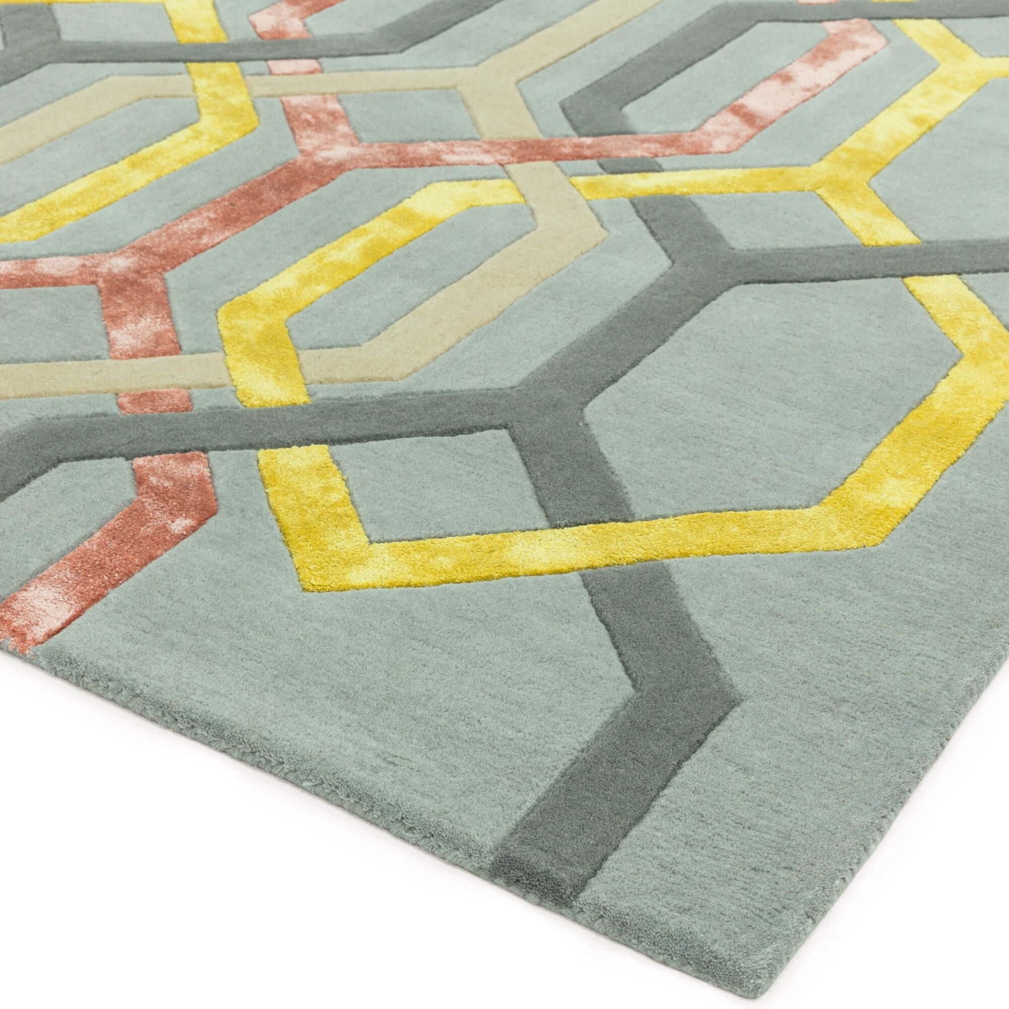 Ковер Matrix Hexagon Silver