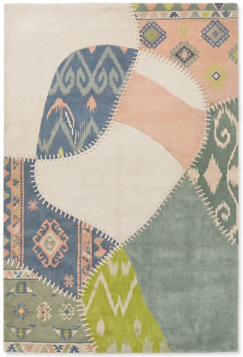 Килим Textile Fragments Green
