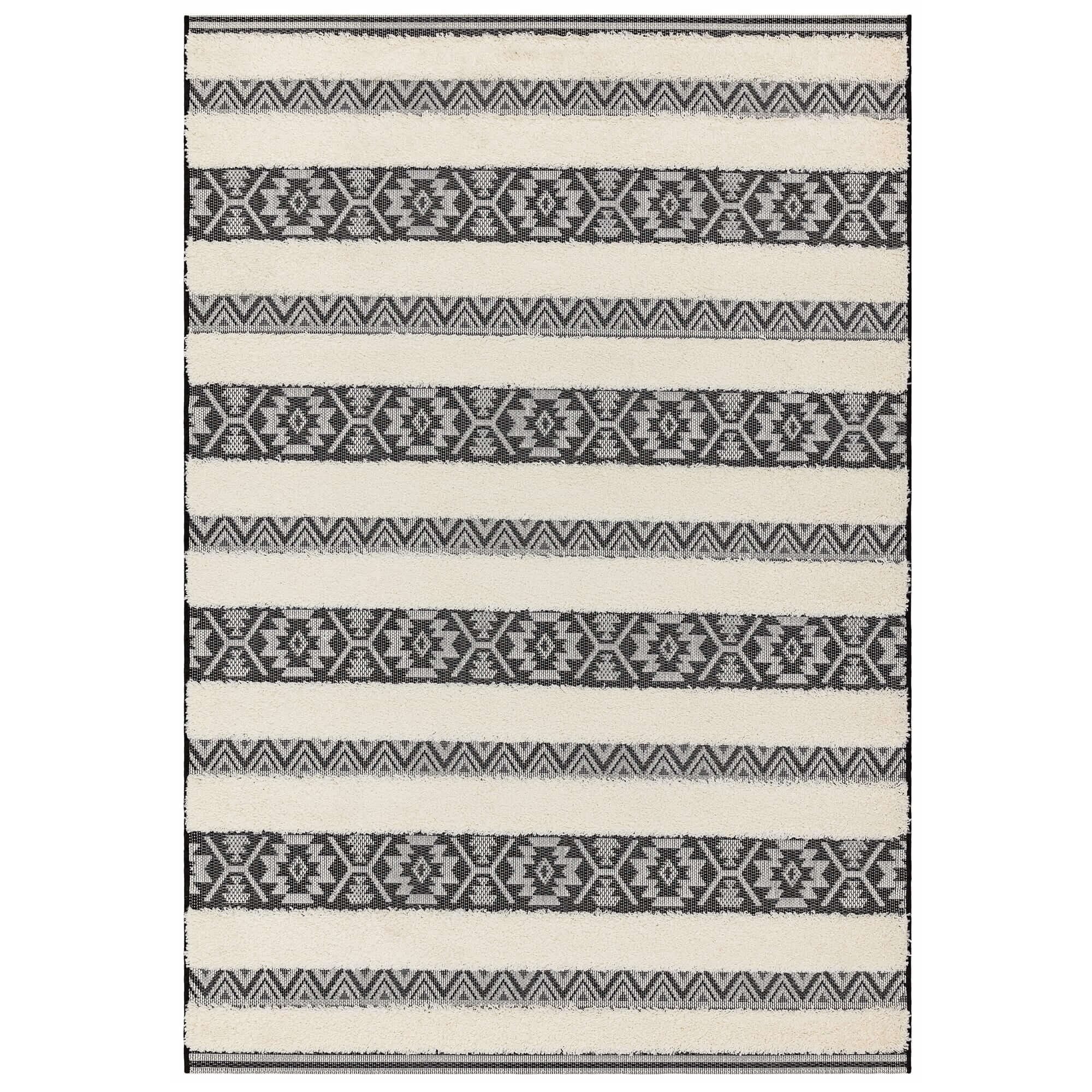 Ковер Monty Black/Cream Stripe