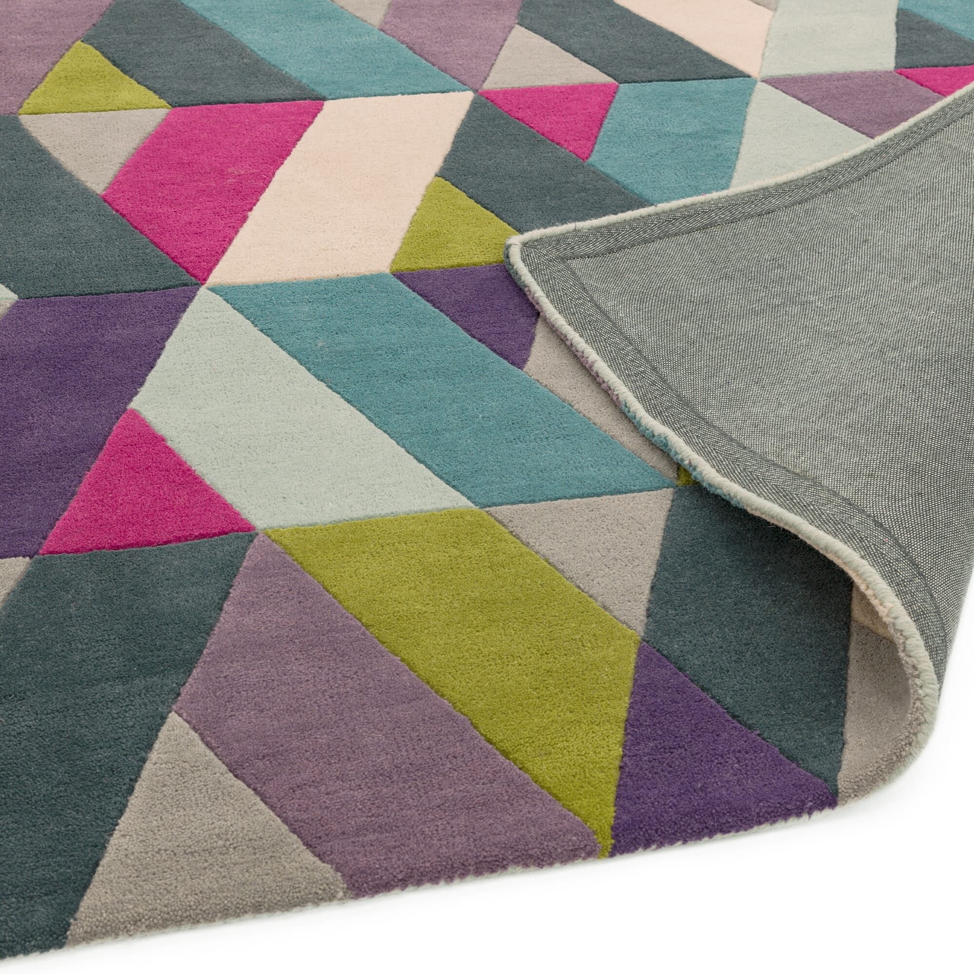 Ковер Funk 02 Chevron Blue Green Rug
