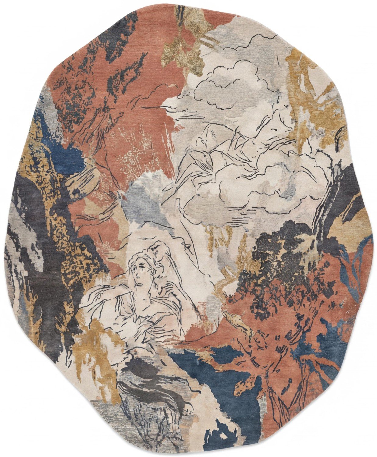 Килим Stone Medallion Round