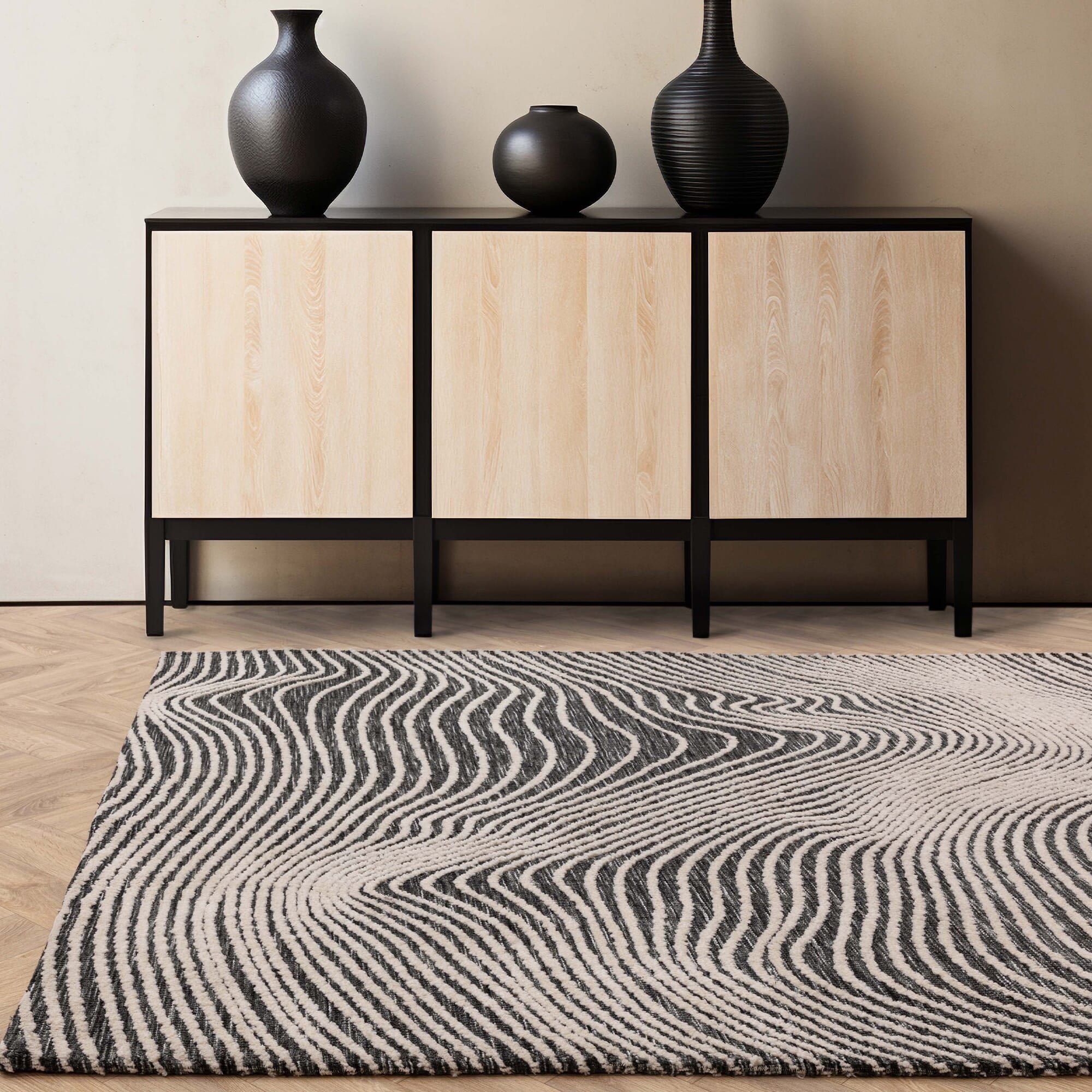 Ковер Mason Magnitude Black Rug