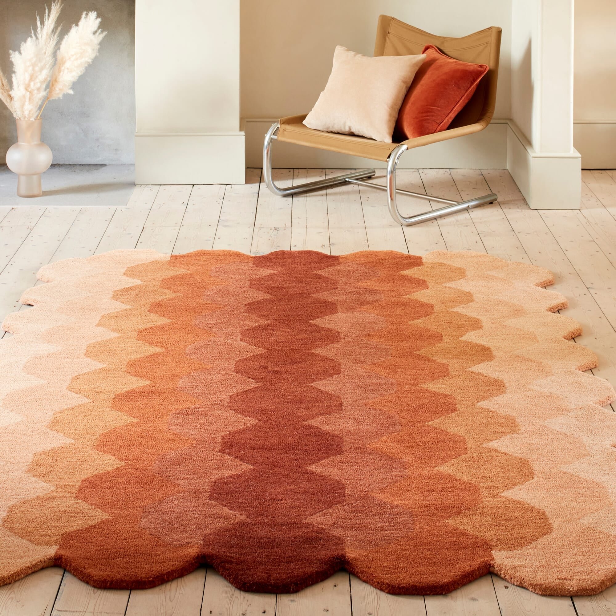 Ковер Hive Rust Rug