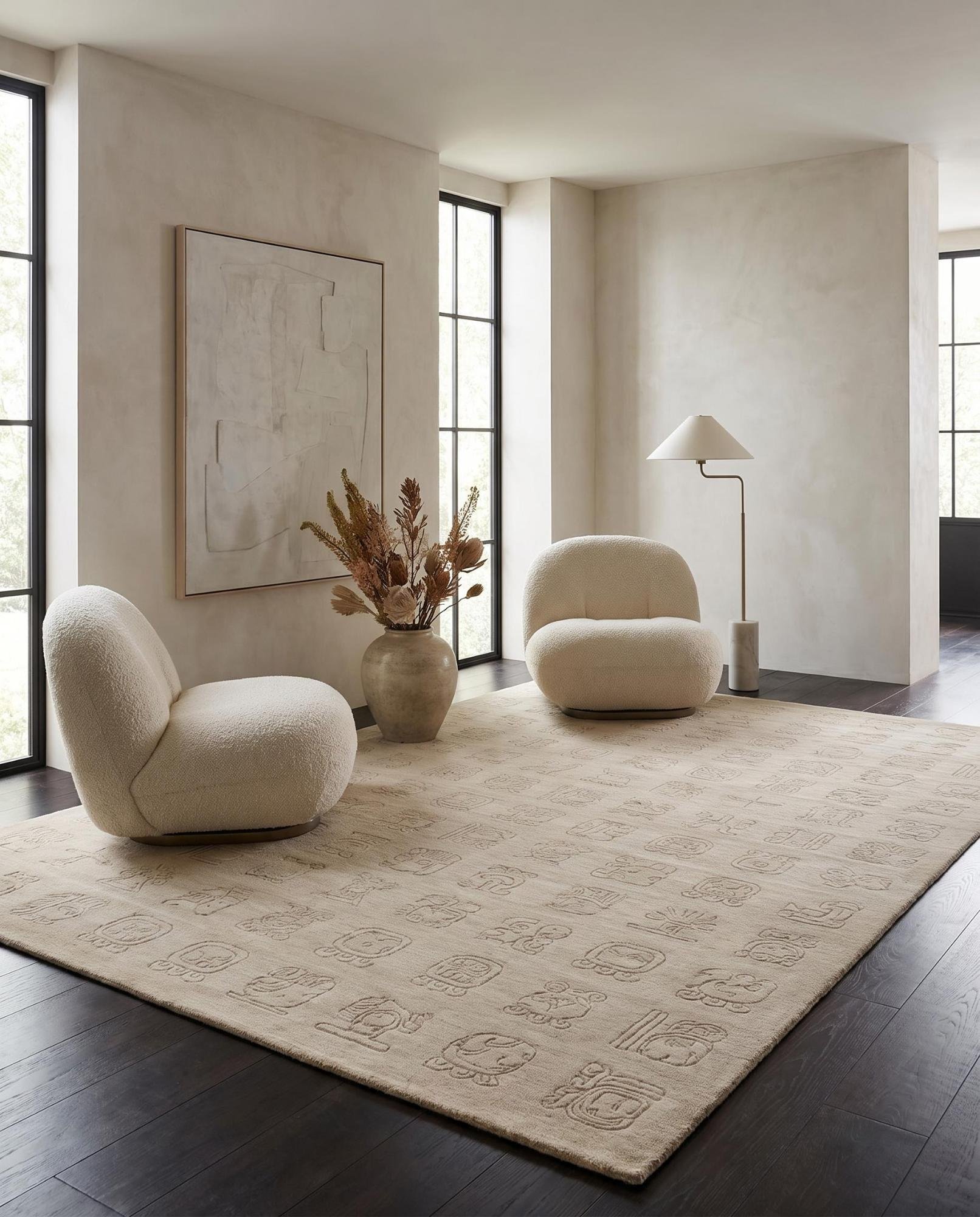 Килим Symbol Grid Beige