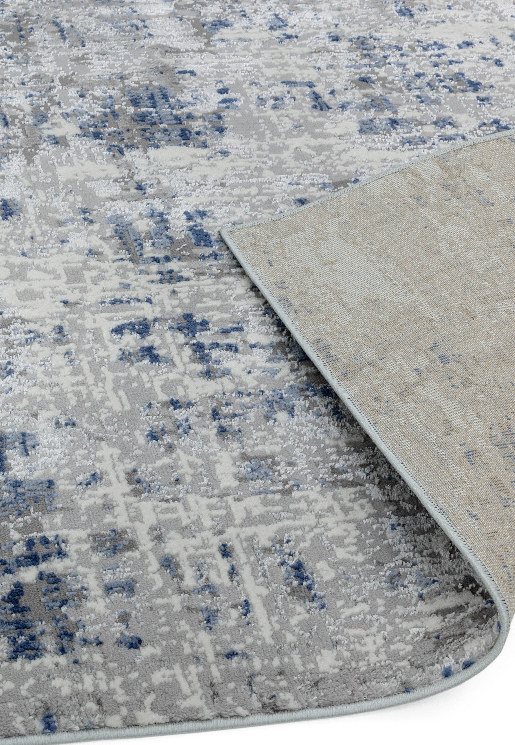 Ковер Orion Abstract Blue Metallic OR04