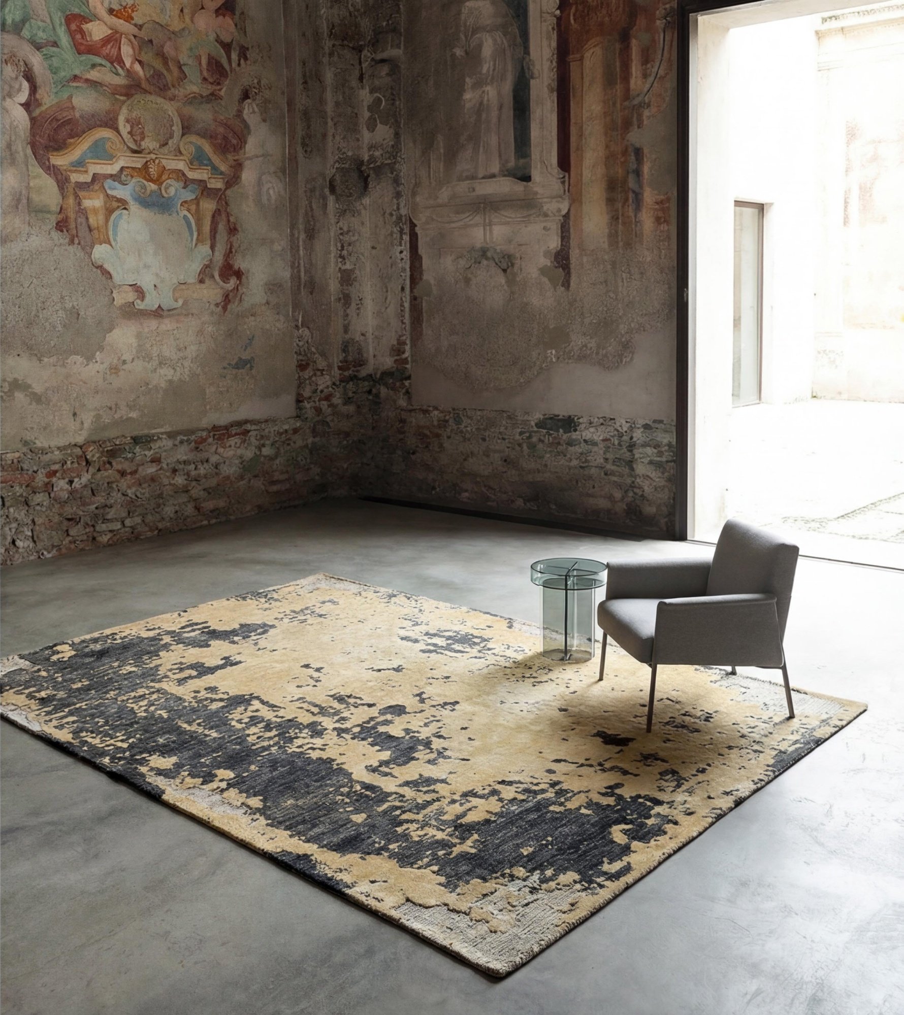 Килим Charcoal Weathered Canvas