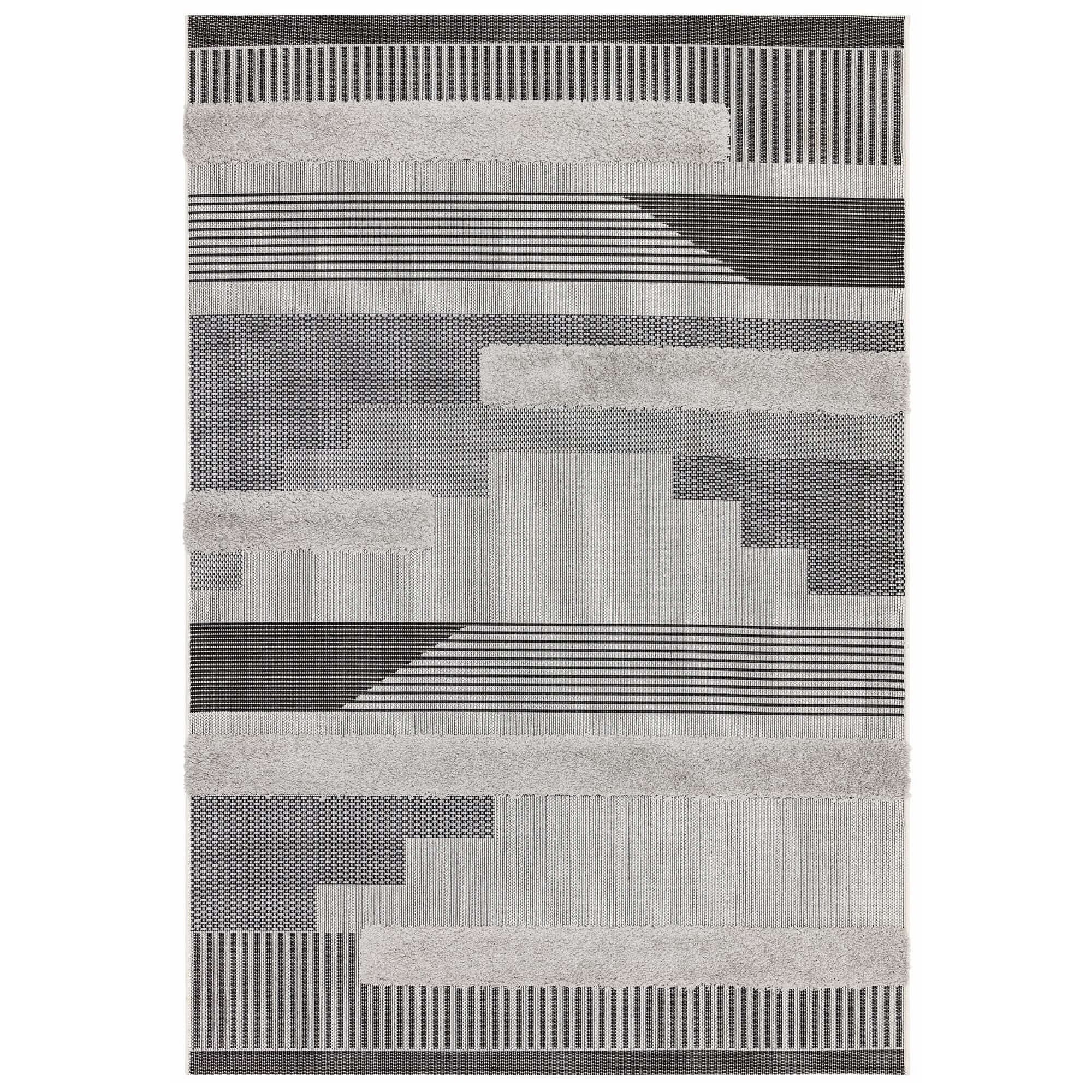 Ковер Monty Black/Grey Geometric