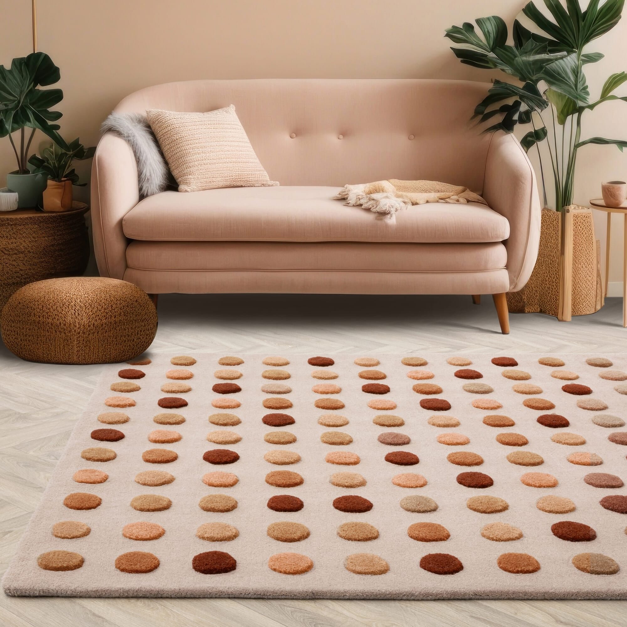 Ковер Dotty Earth Rug