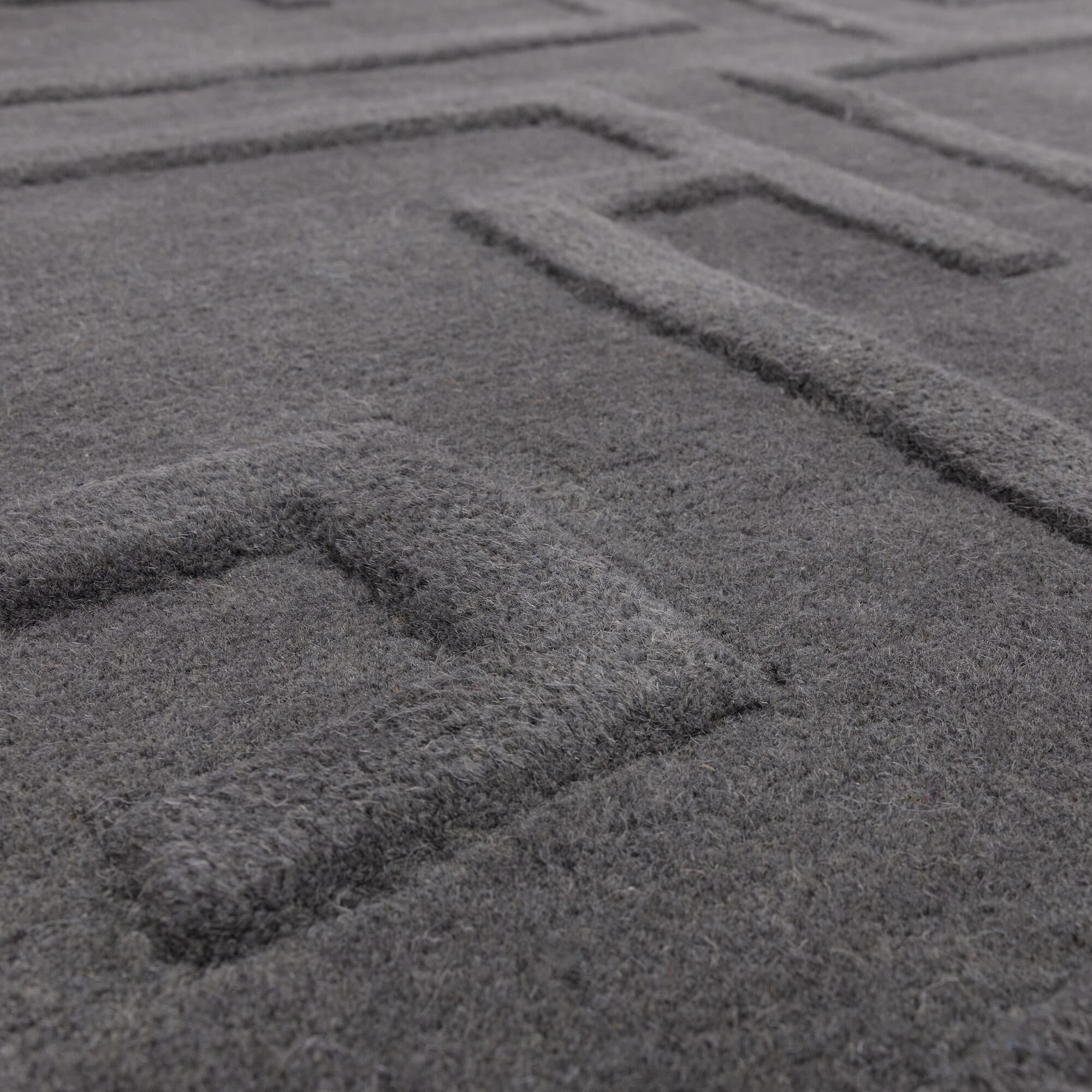 Килим Maze Charcoal