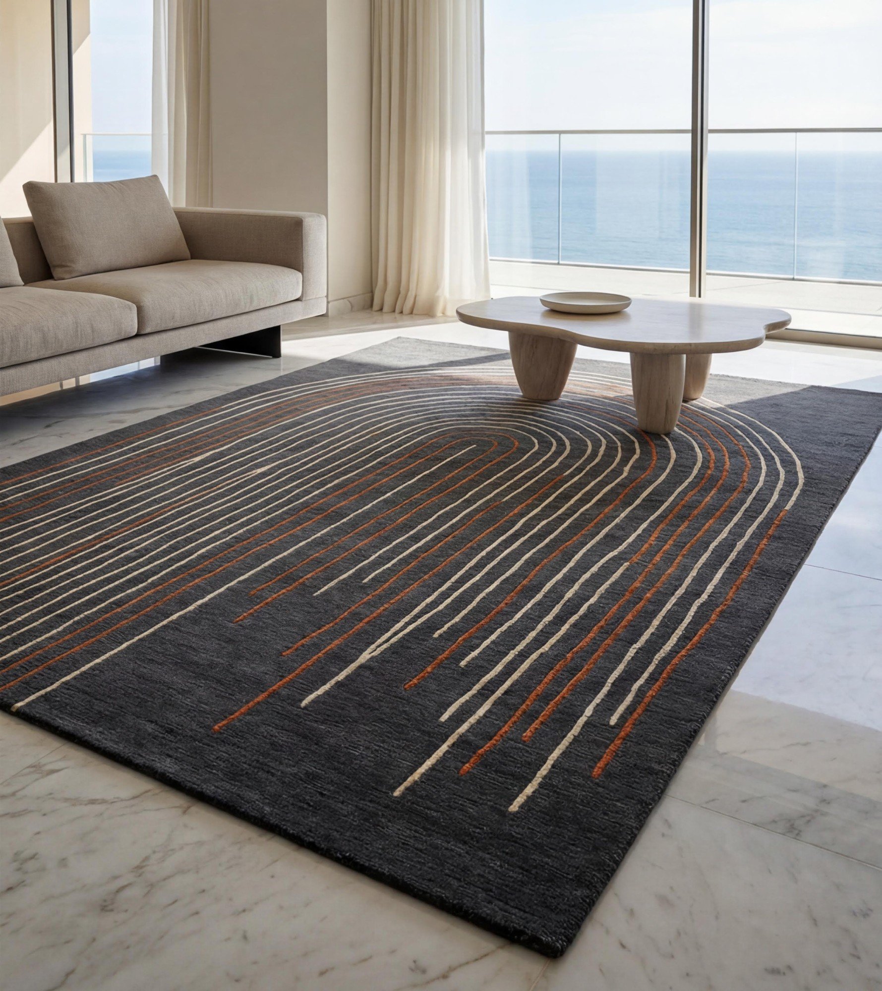Килим Arcade Lines Umber