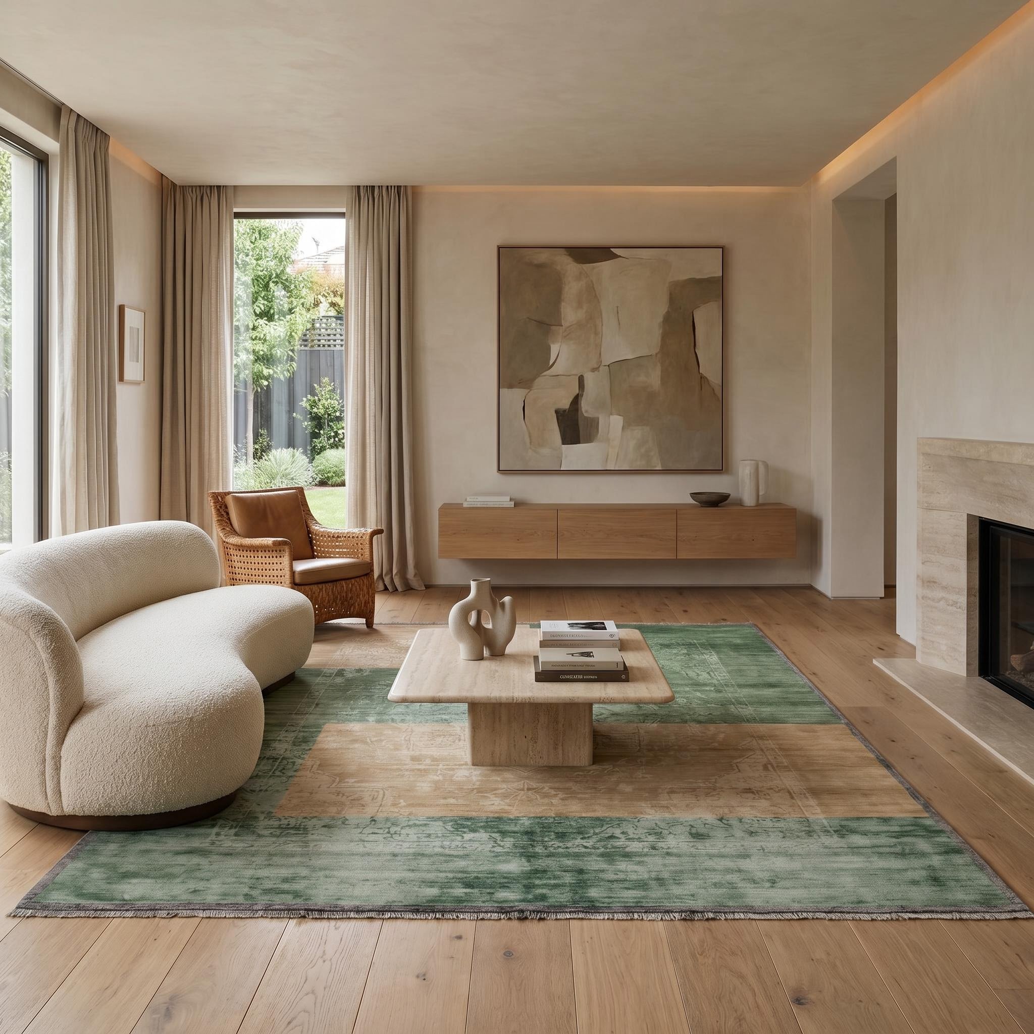 Килим Sage Mosaic Green
