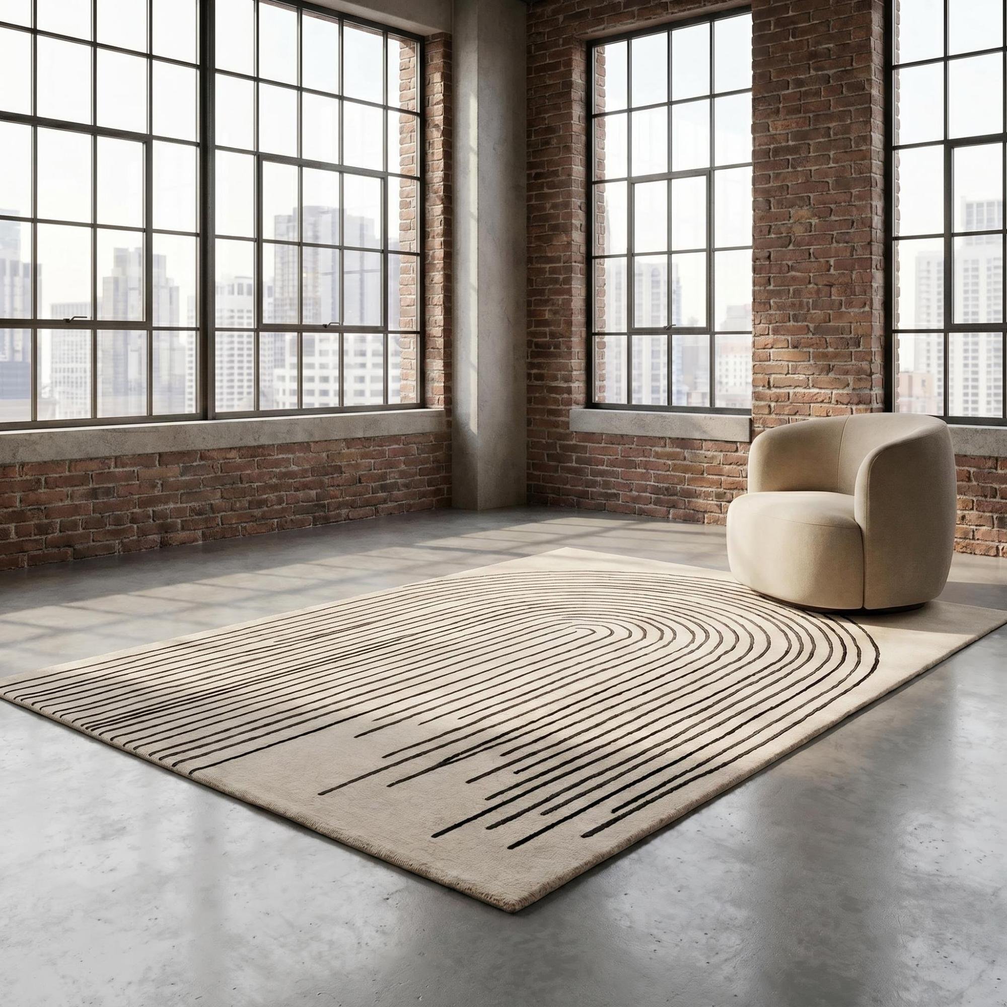 Килим Arcade Lines Ivory