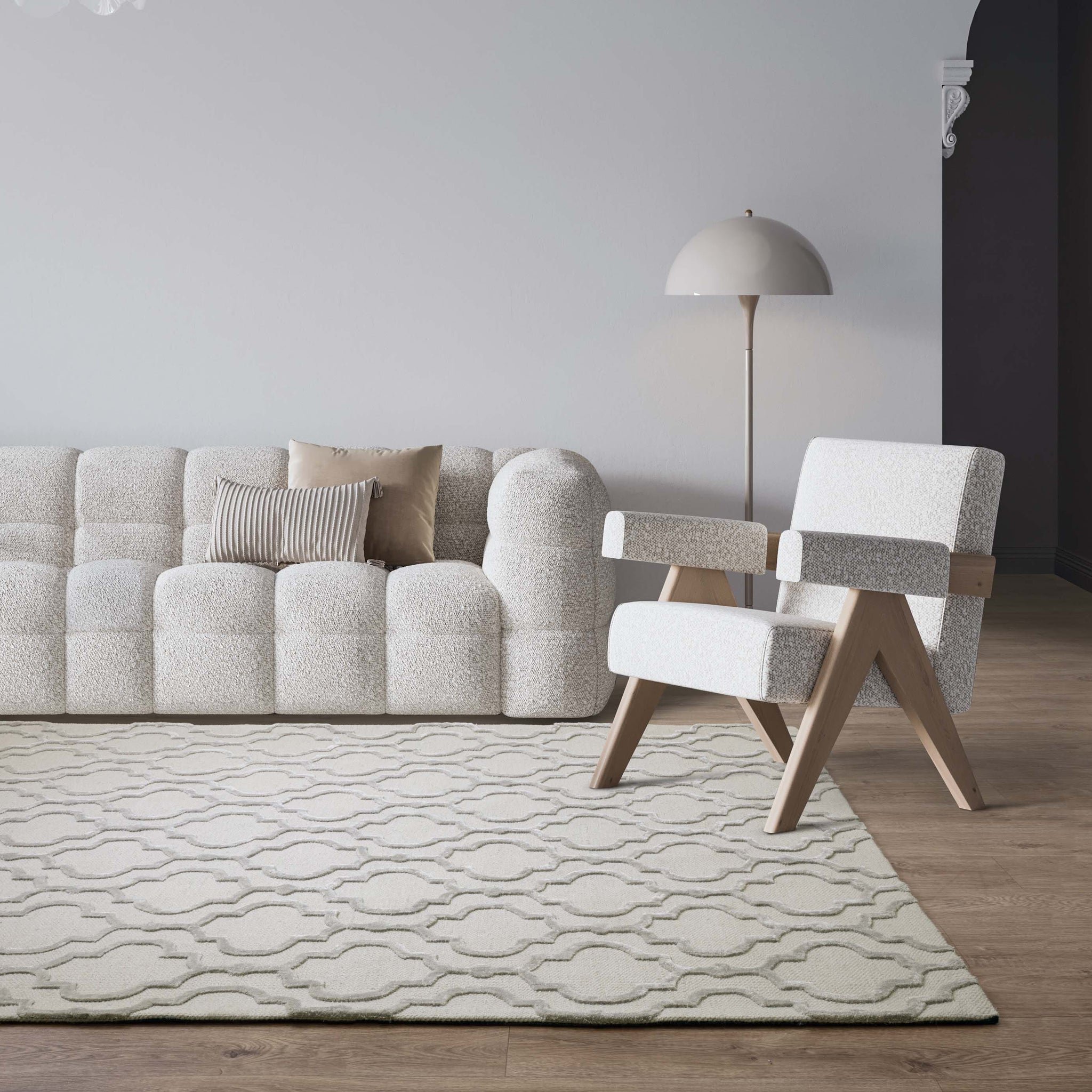 Ковер Dixon Grey Ogee Rug