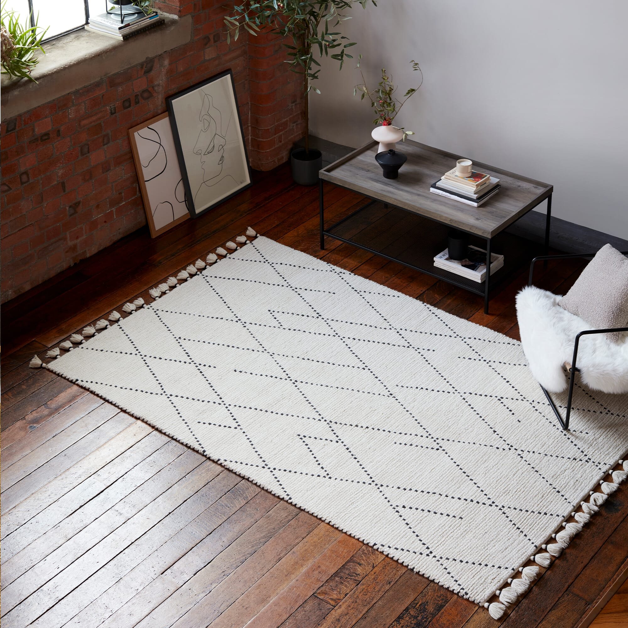 Ковер Nepal Cream Black Linear
