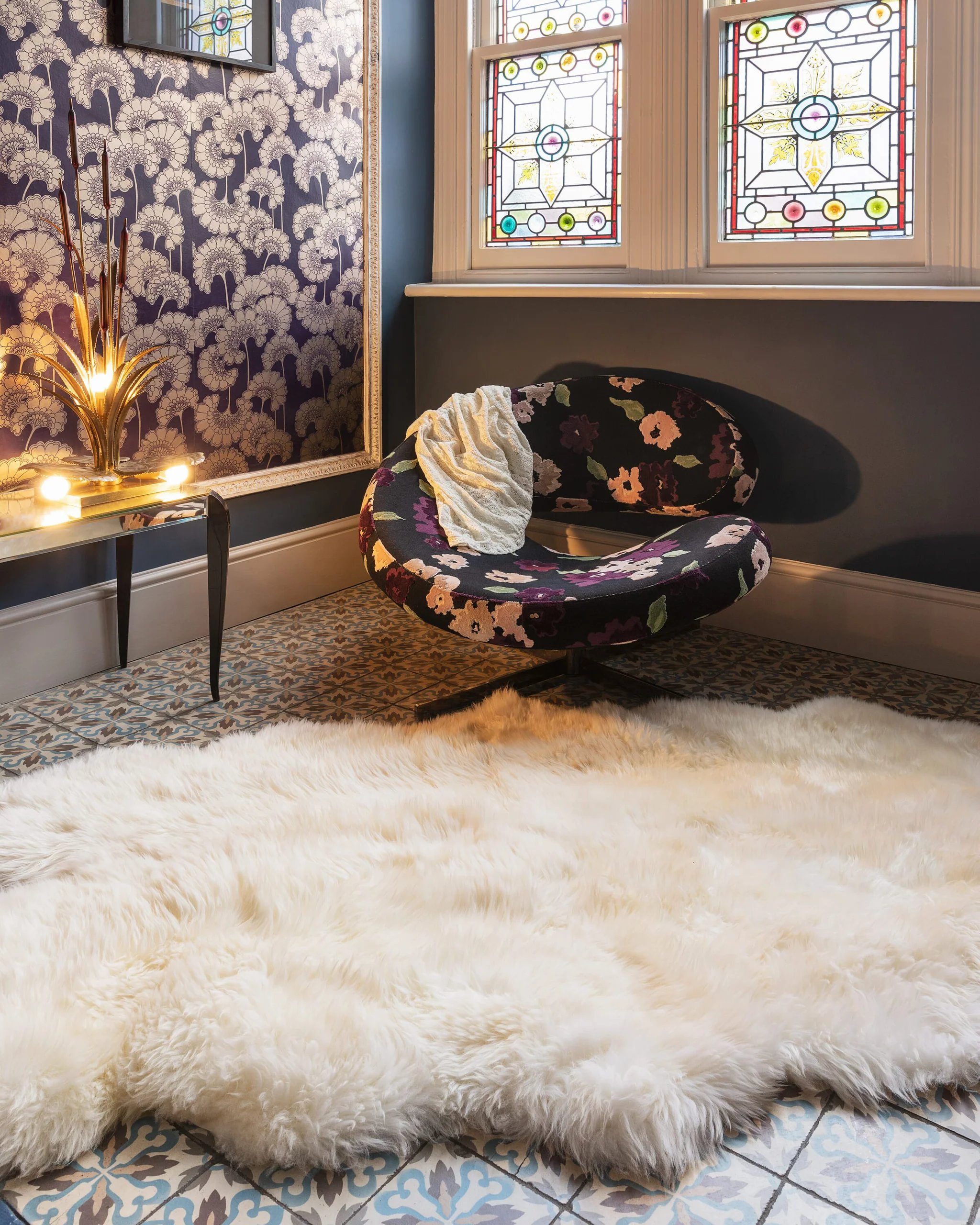 Ковер Sheepskin White