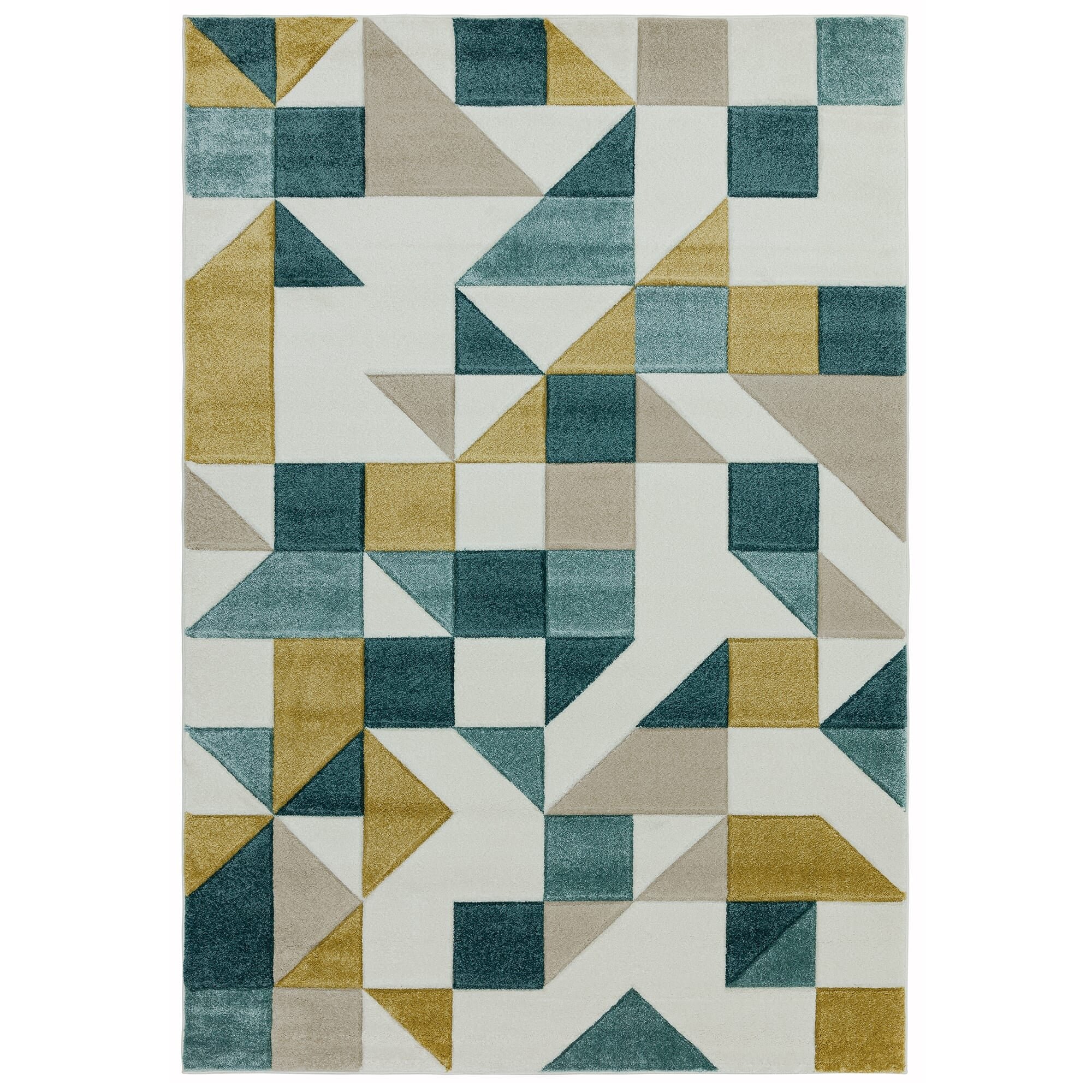 Ковер Sketch Shapes Green SK03