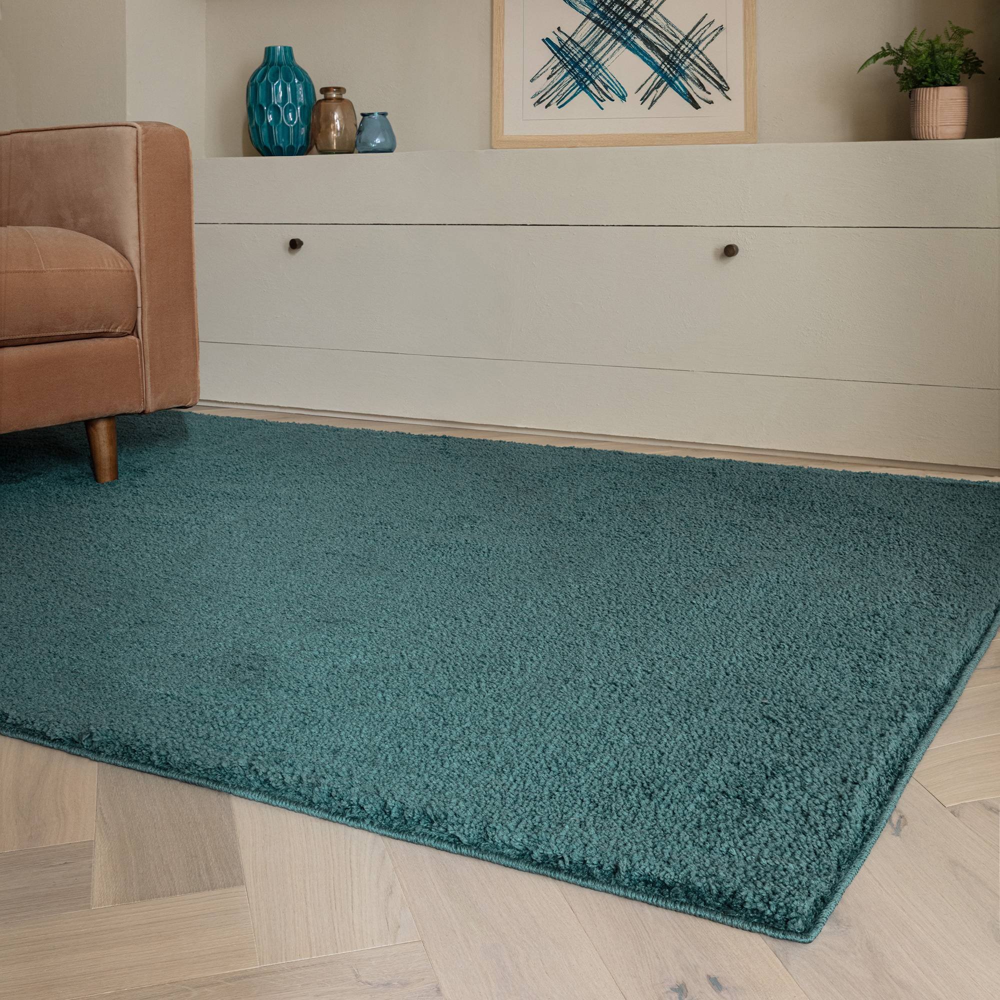 Ковер Washable Teal