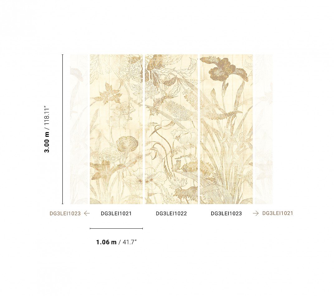 Коллекция Wall Designs III, DG3LEI1021 > DG3LEI1023