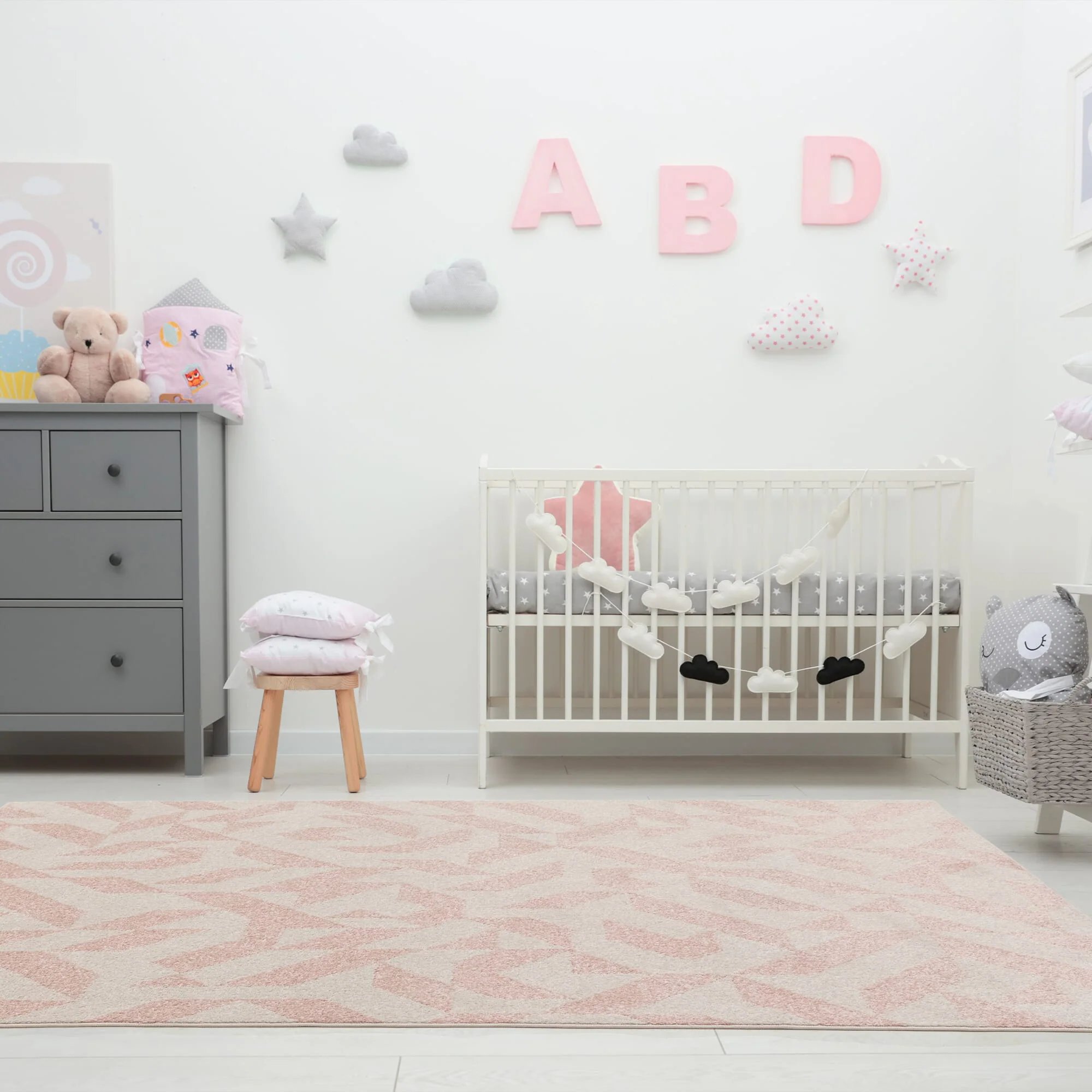 Ковер Muse MU04 Pink Shapes