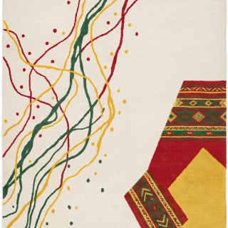 Килим Calligraphic Paths Color