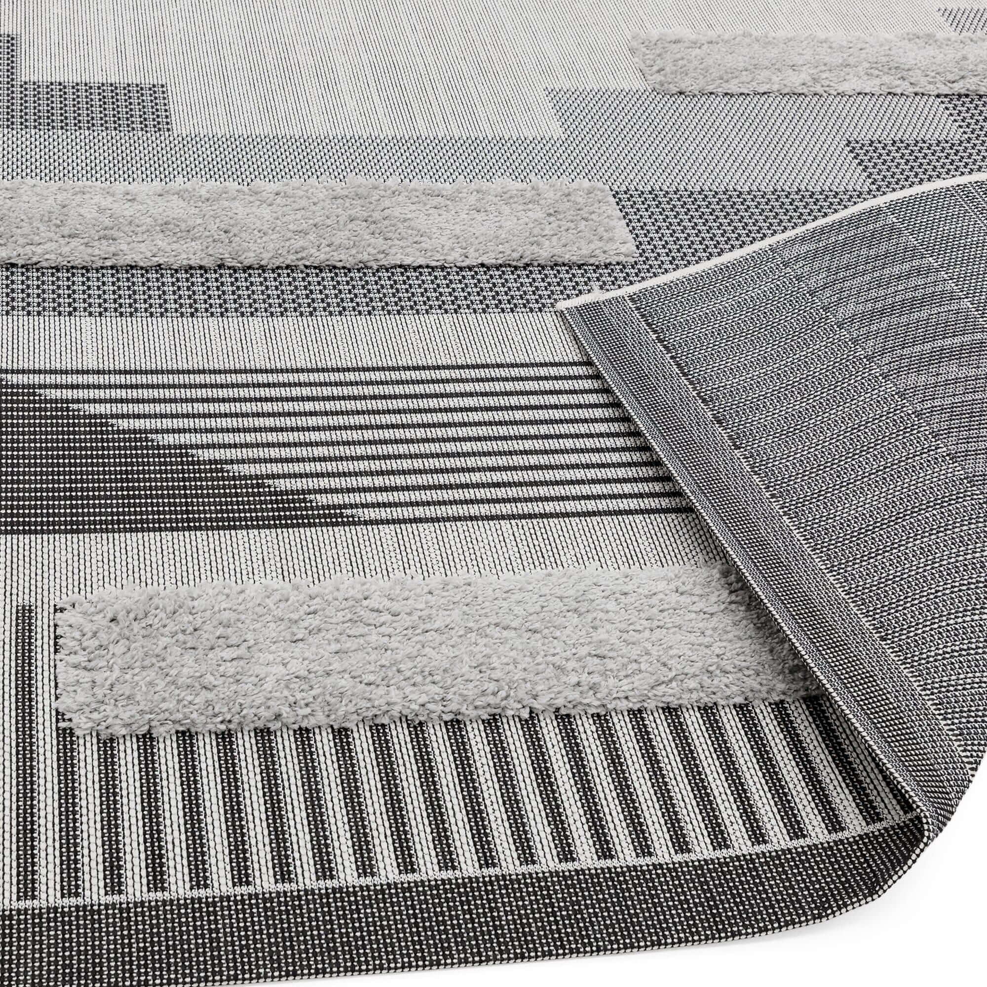 Ковер Monty Black/Grey Geometric