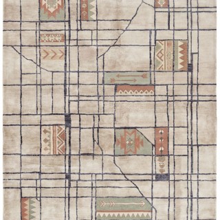 Килим Linen Grid Warm