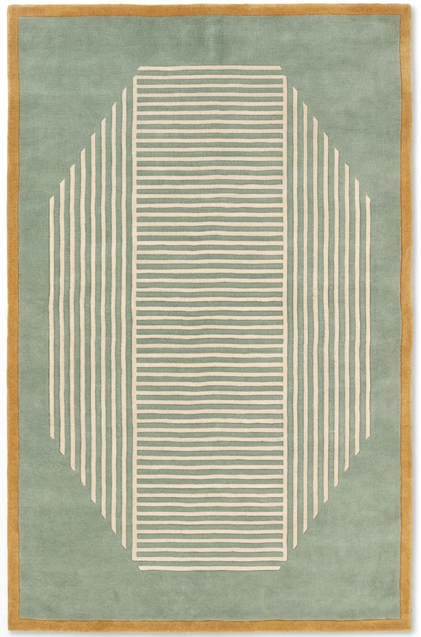 Килим Octagon Lines Sage