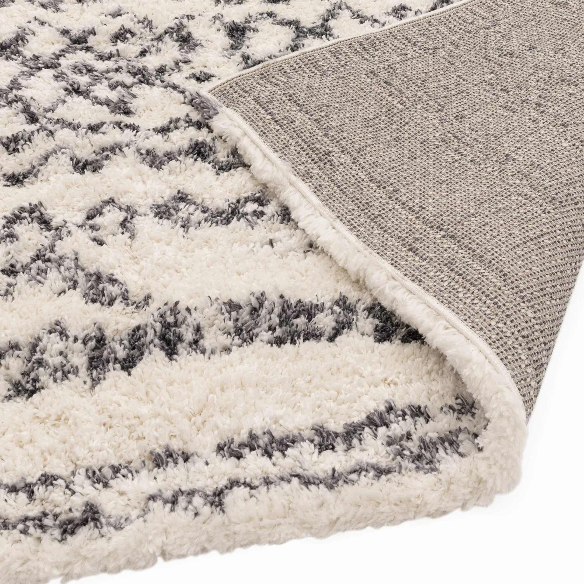 Ковер Alto Cream & Grey Moroccan Shaggy
