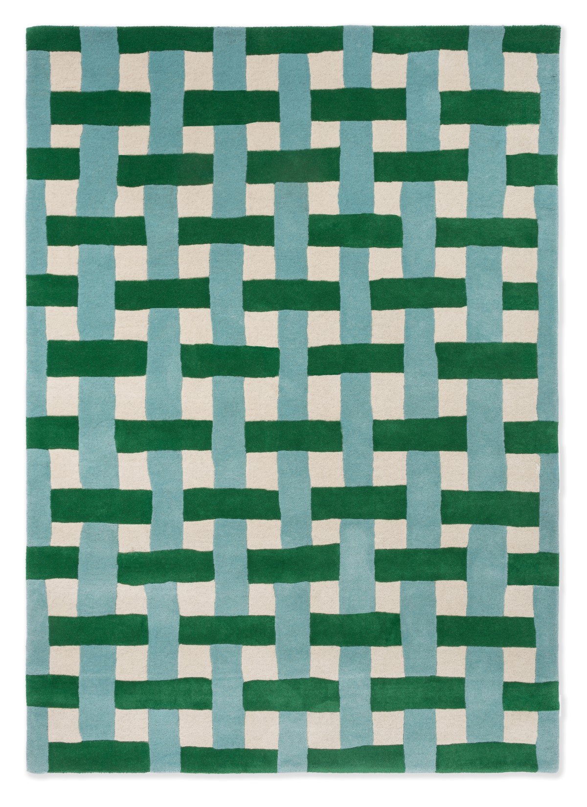 Килим Basket Weave Emerald Aquamarine