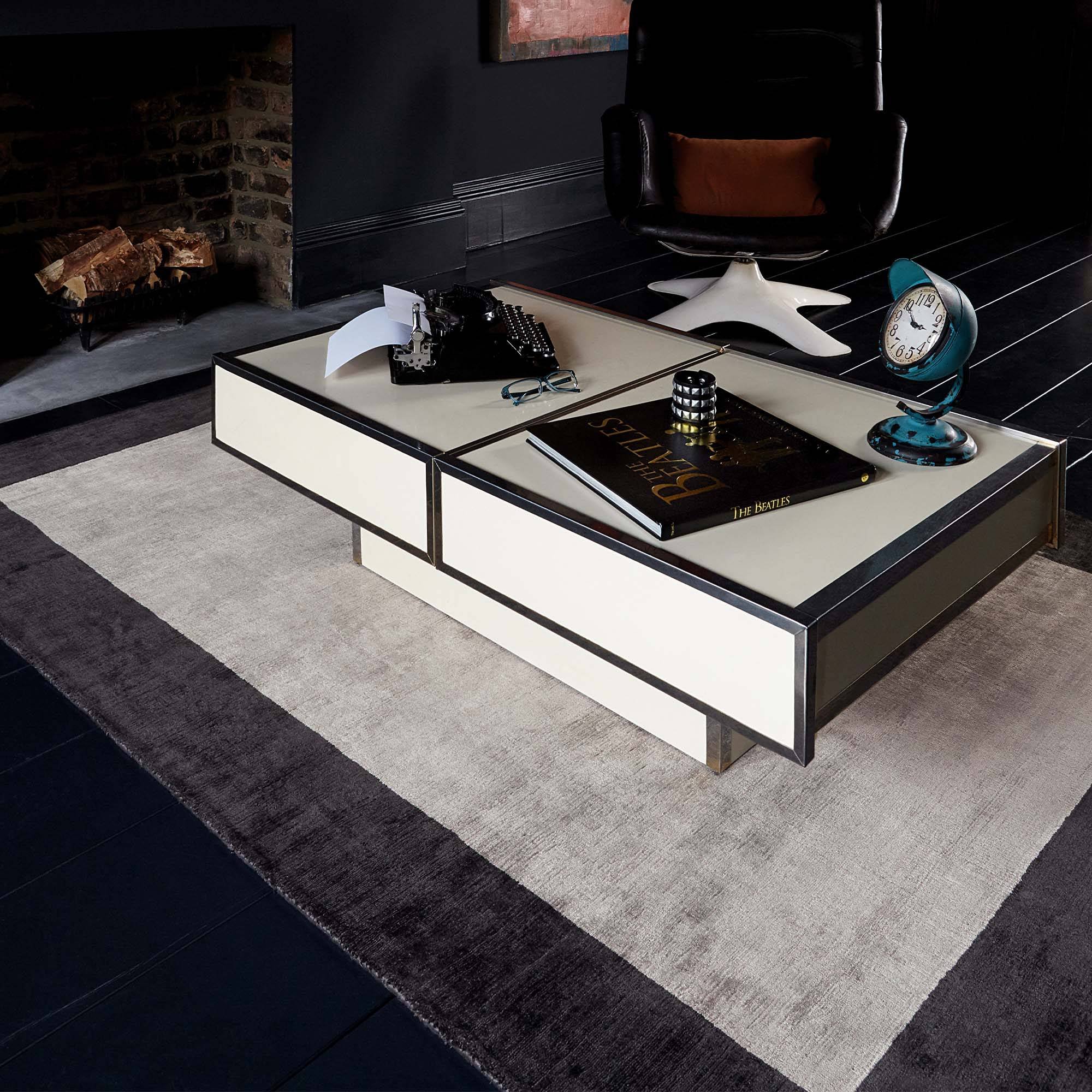 Ковер Blade Border Charcoal / Silver