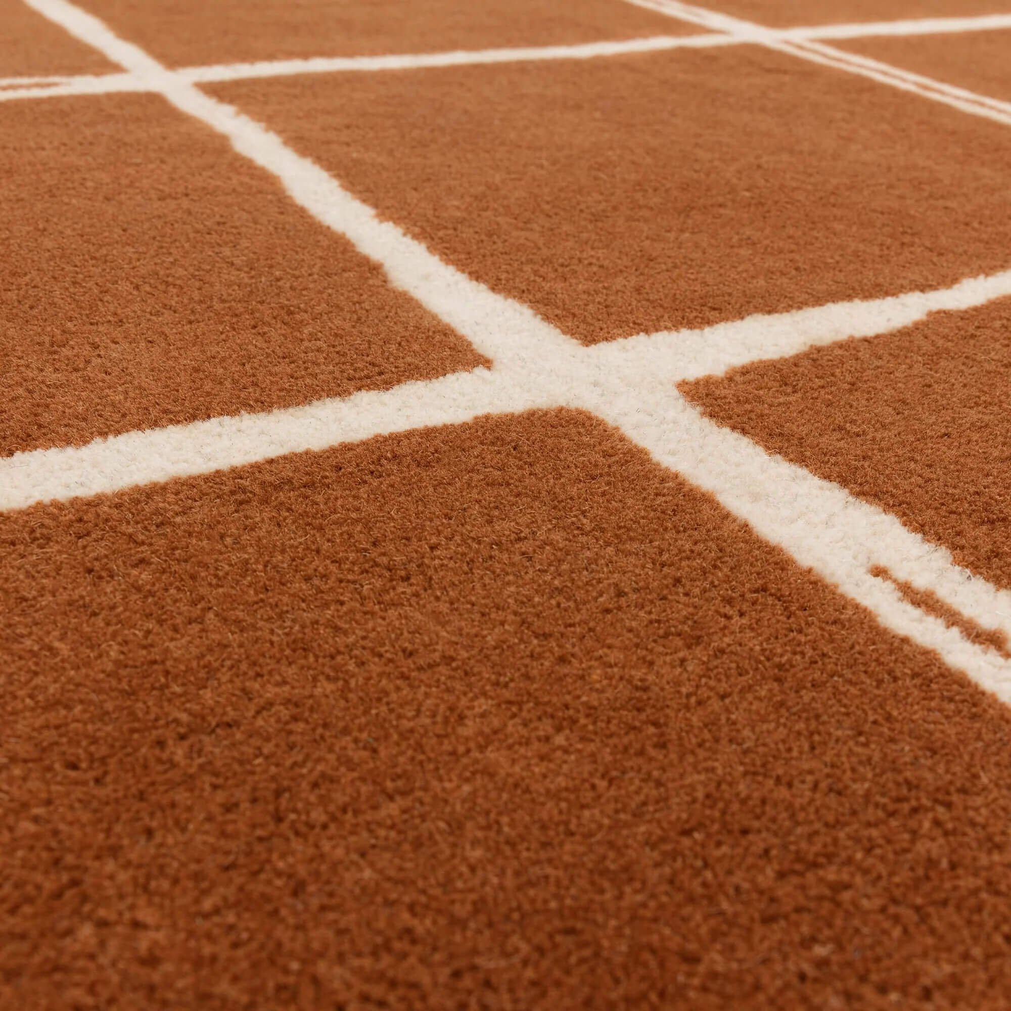 Ковер Albany Grid Rust