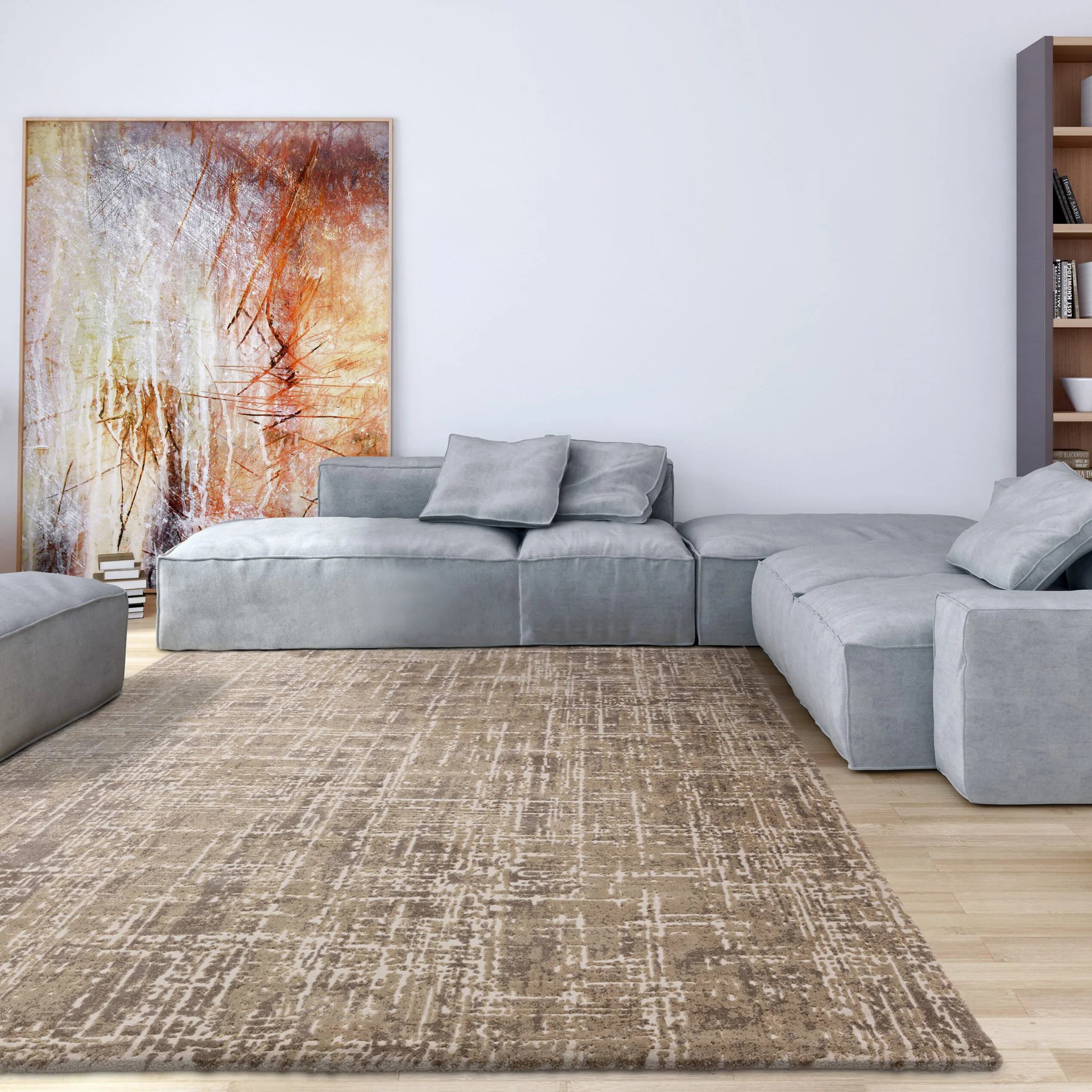 Ковер Kuza Abstract Beige
