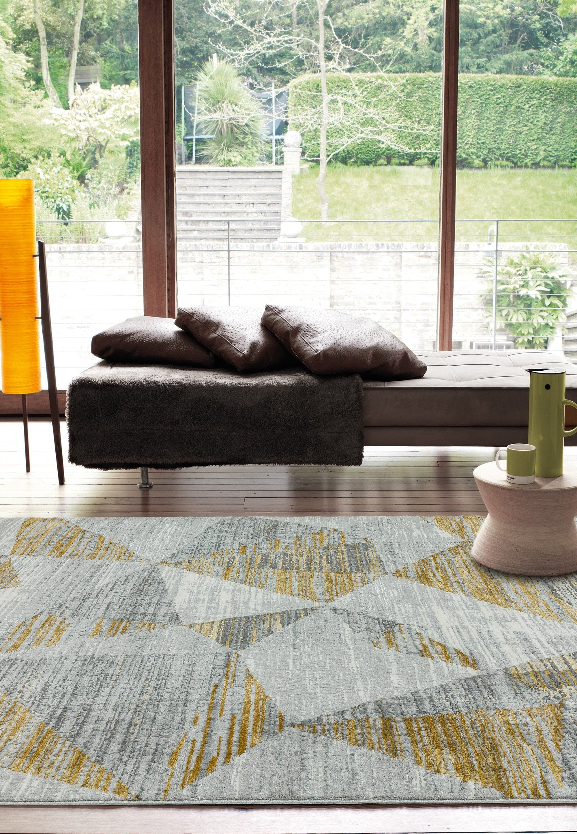Ковер Orion Blocks Yellow Metallic OR12