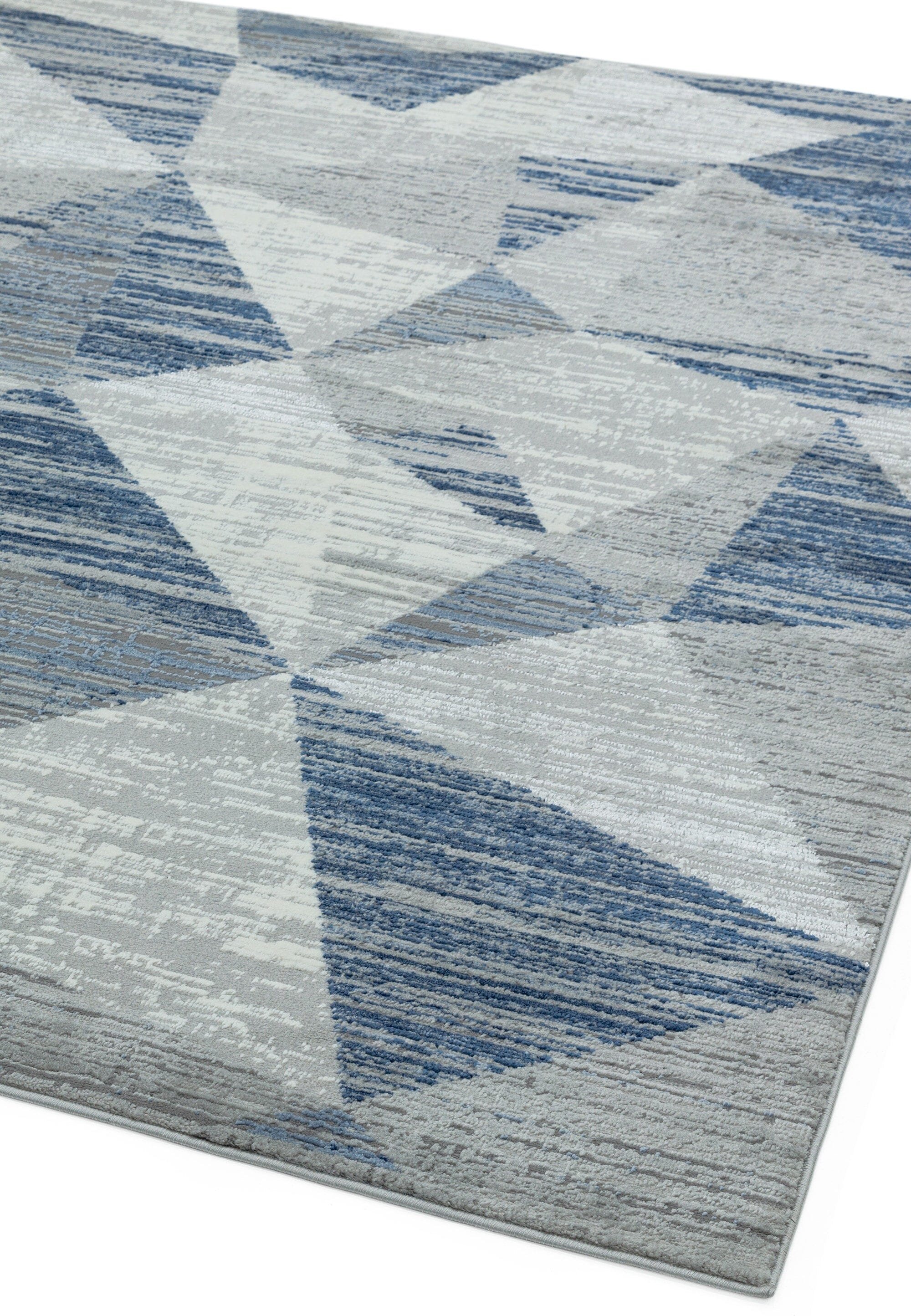 Ковер Orion Blocks Blue Metallic OR14