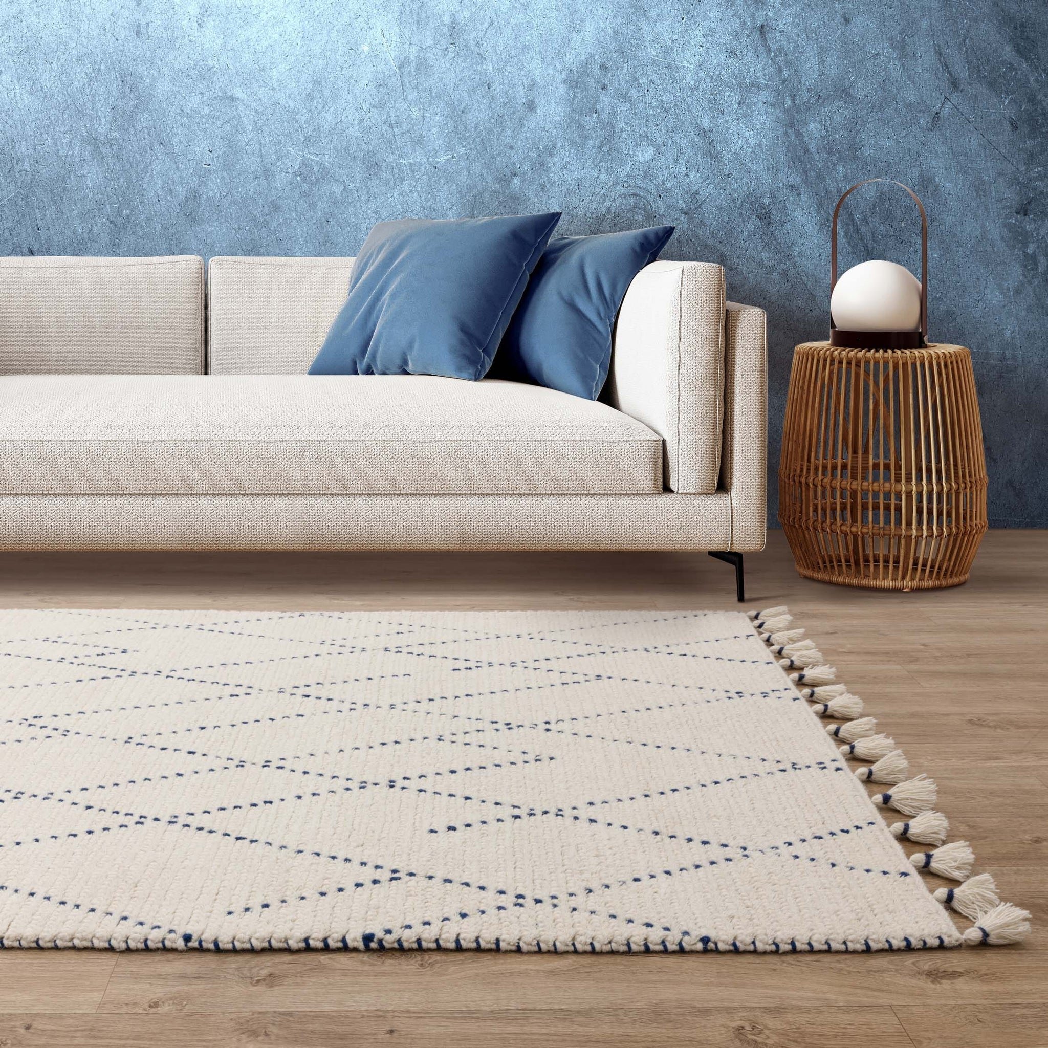 Ковер Nepal Cream Blue Linear